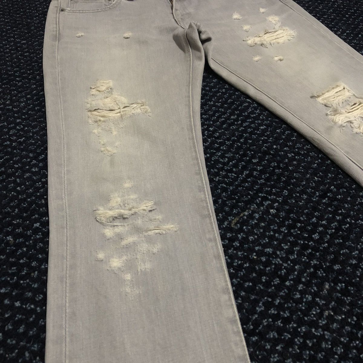 URBAN RESEARCH DOORS Urban Research Japan Distressed Denim Size US 30 / EU 46 - 6 Thumbnail