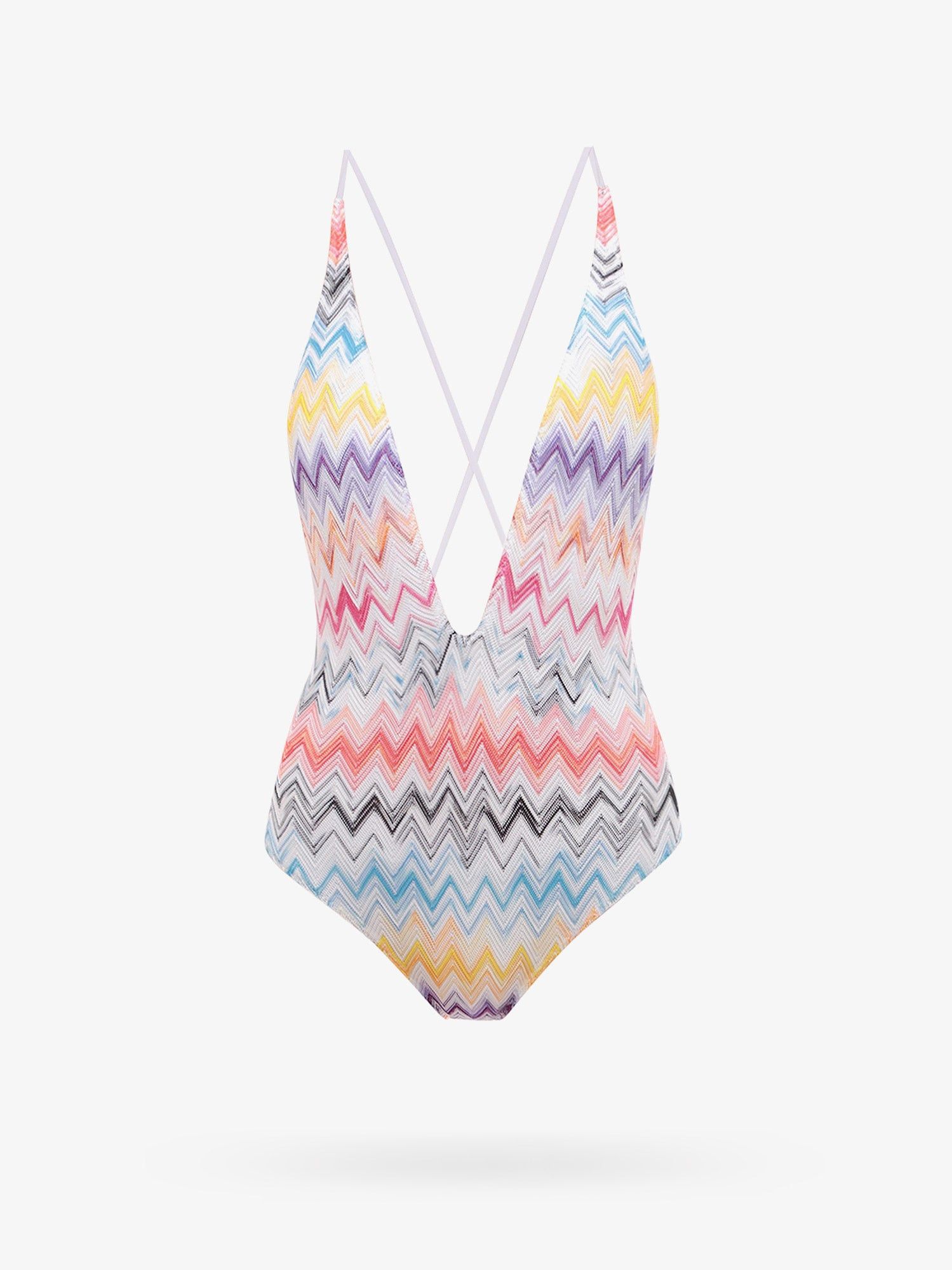 Missoni Women's Viscose Blend One Piece Swimsuit Brown