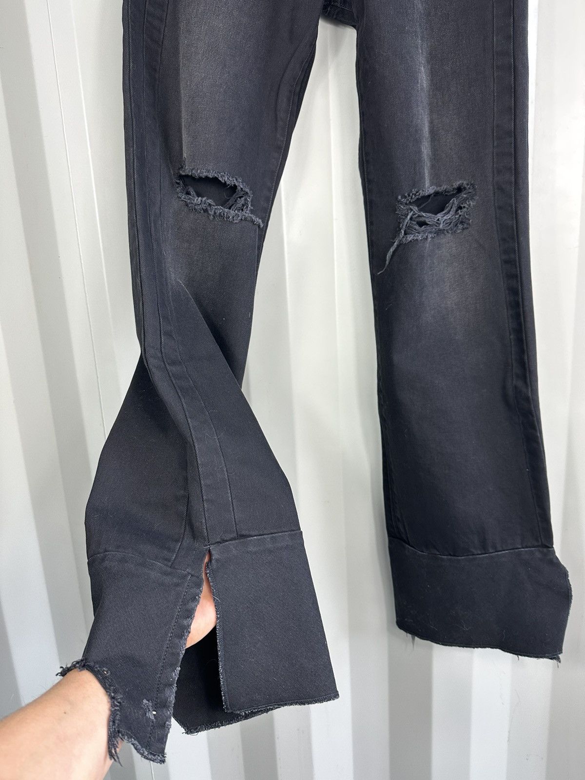 Vetements Ripped Jeans Ankle Split ExhibitA Size US 32 / EU 48 - 3 Thumbnail
