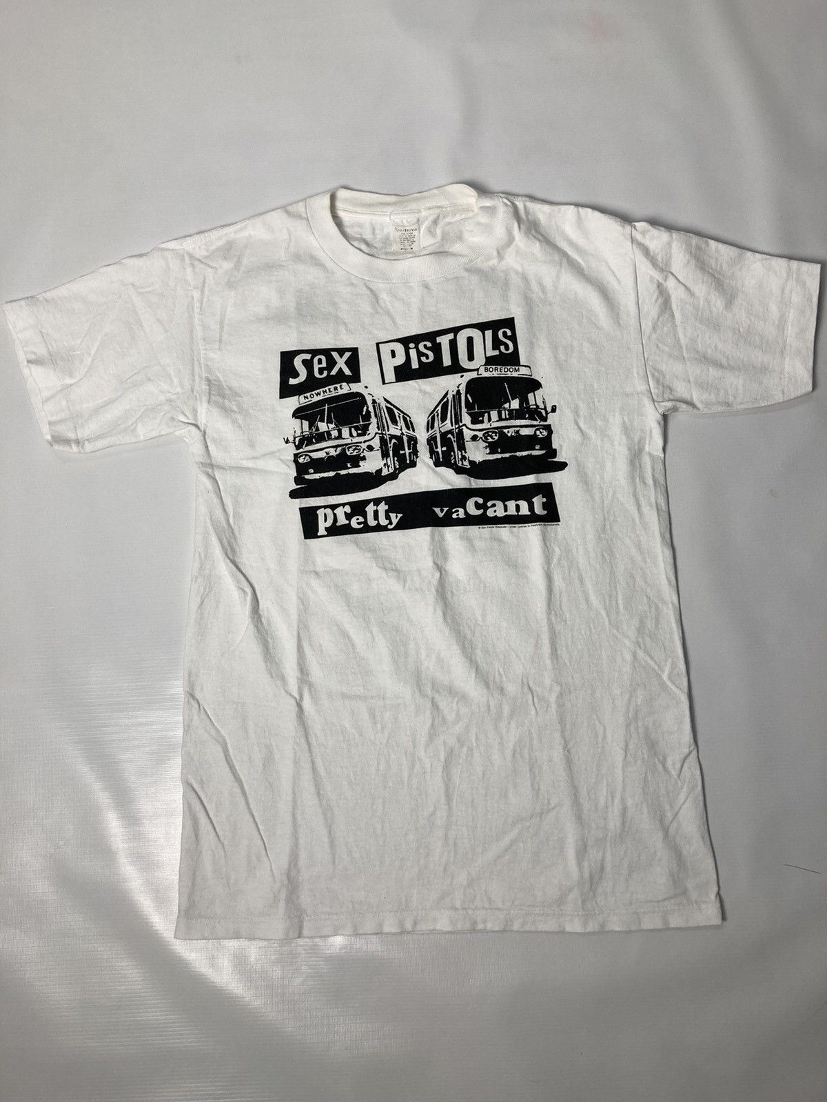 Band Tees × Vintage Vintage Sex Pistol Pretty Vacant t shirt Size US M / EU 48-50 / 2 - 1 Thumbnail