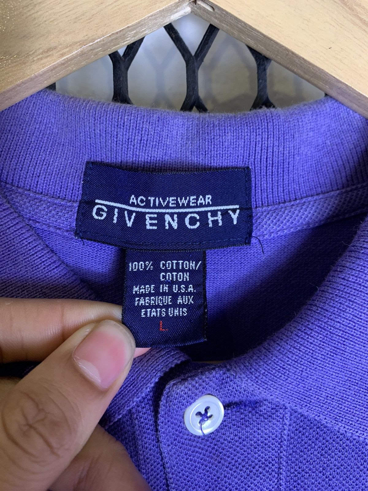 Givenchy Givenchy Activewear Polo Shirt Size US L / EU 52-54 / 3 - 3 Thumbnail