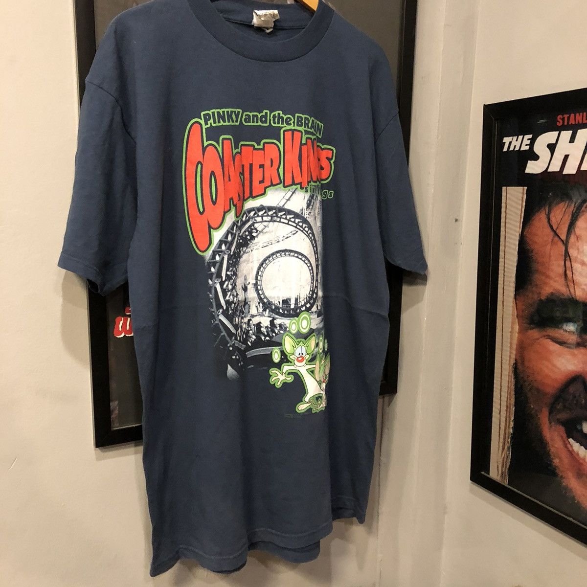 Vintage Vintage pinkyandthebrain 90s t shirt Size US XL / EU 56 / 4 - 1 Thumbnail