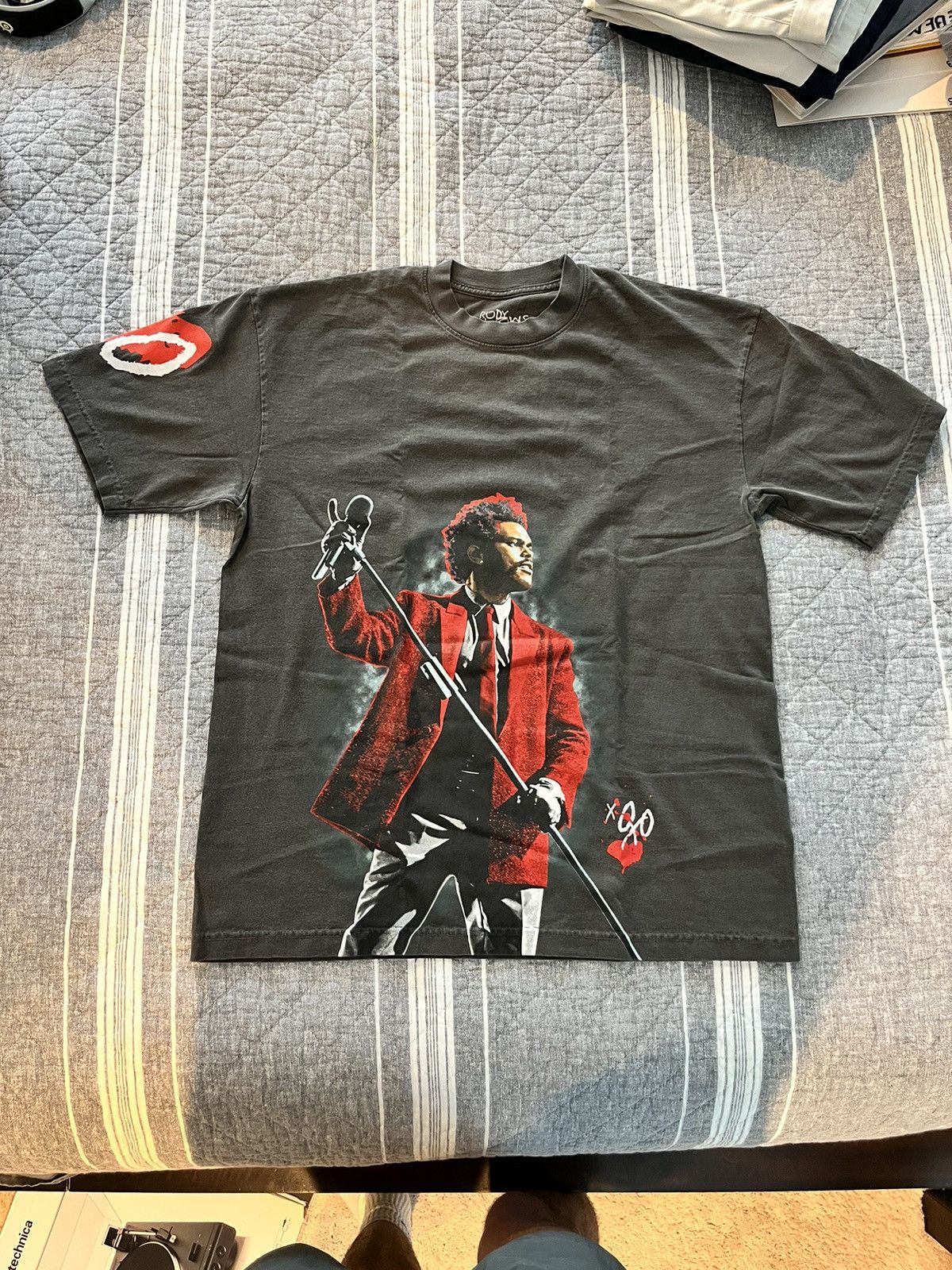 The Weeknd × XO The Weeknd After Hours Tee Large Roder (Rody Knows Best ...