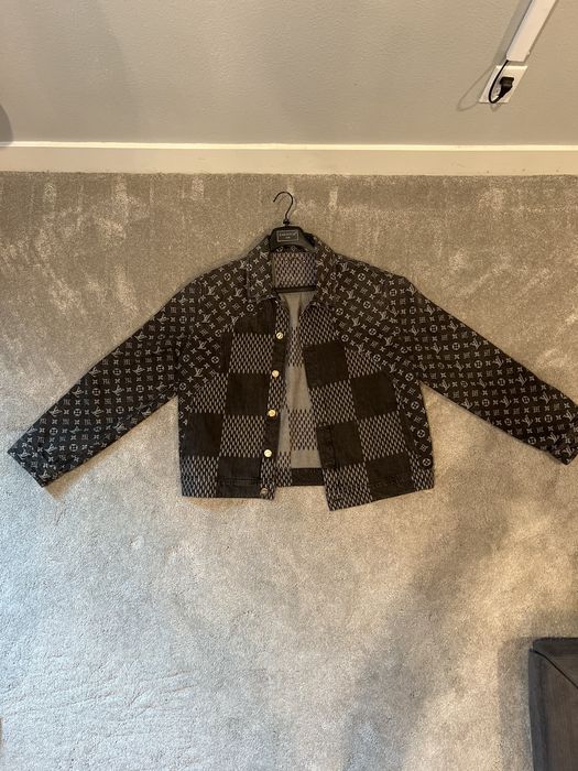 Louis Vuitton Nigo Grey Denim Jacket