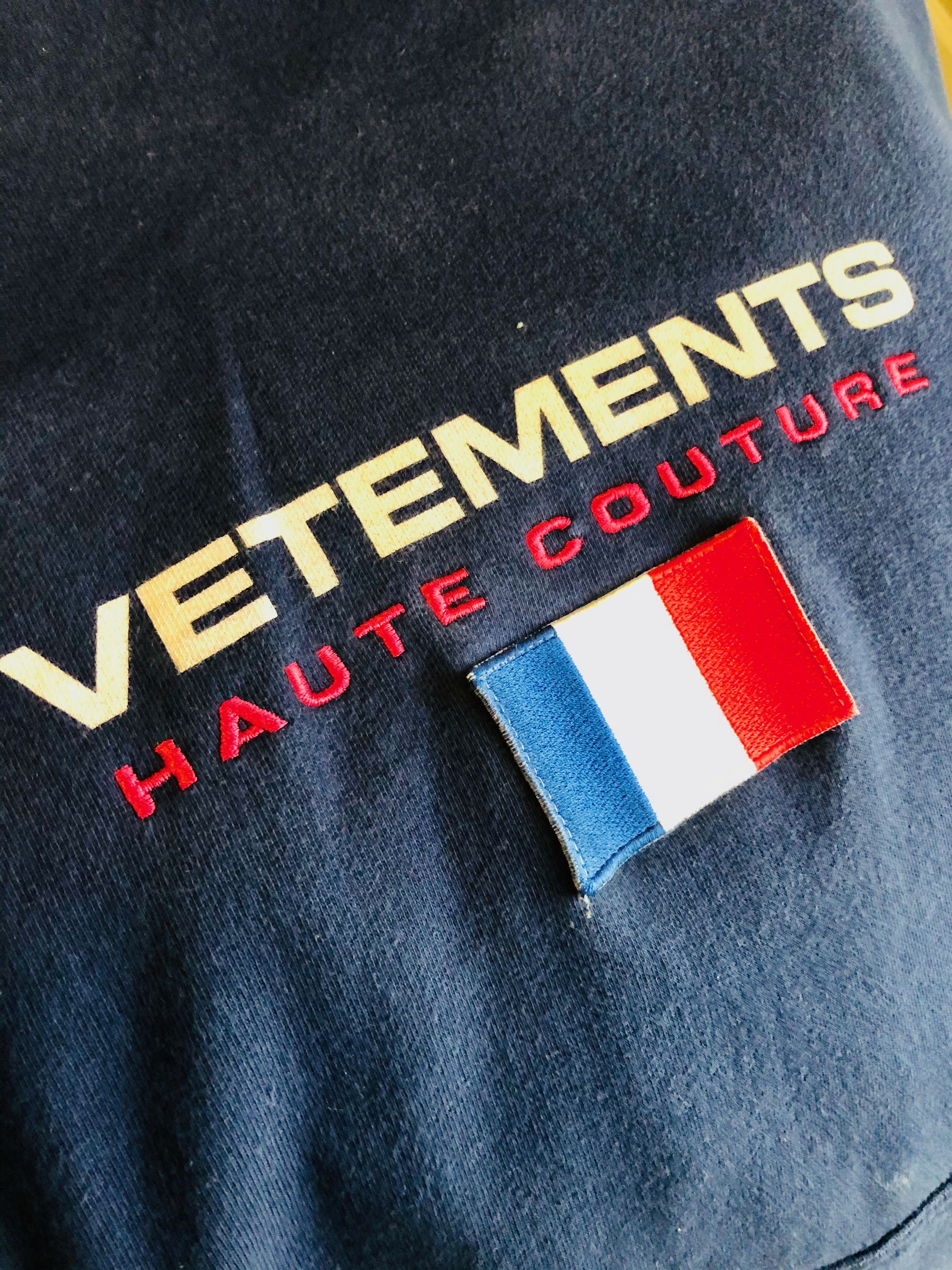 Vetements Vetements Oversize France Flag Size US S / EU 44-46 / 1 - 1 Thumbnail