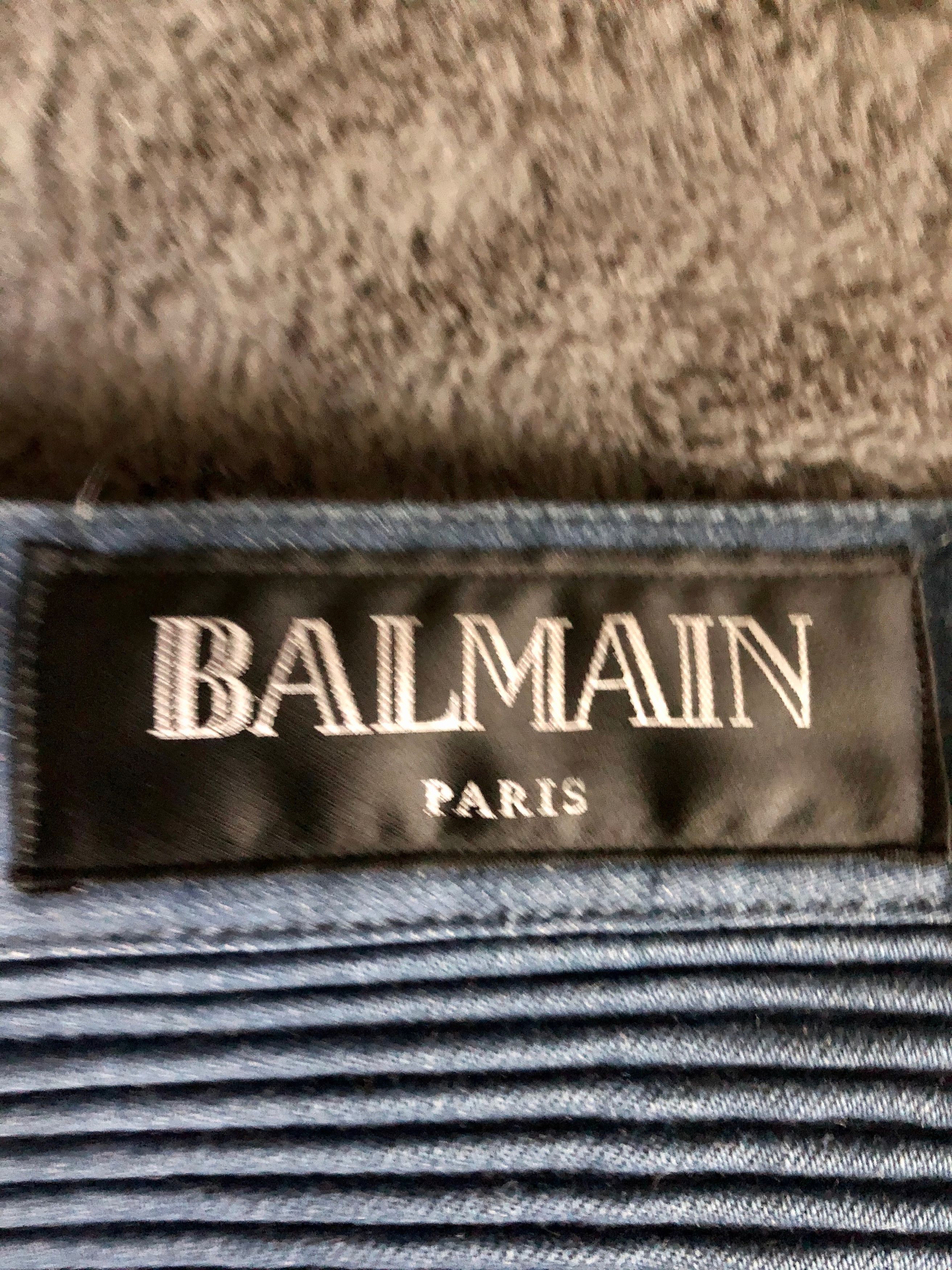 Balmain Balmain Biker Jeans Ribs Size US 30 / EU 46 - 4 Thumbnail