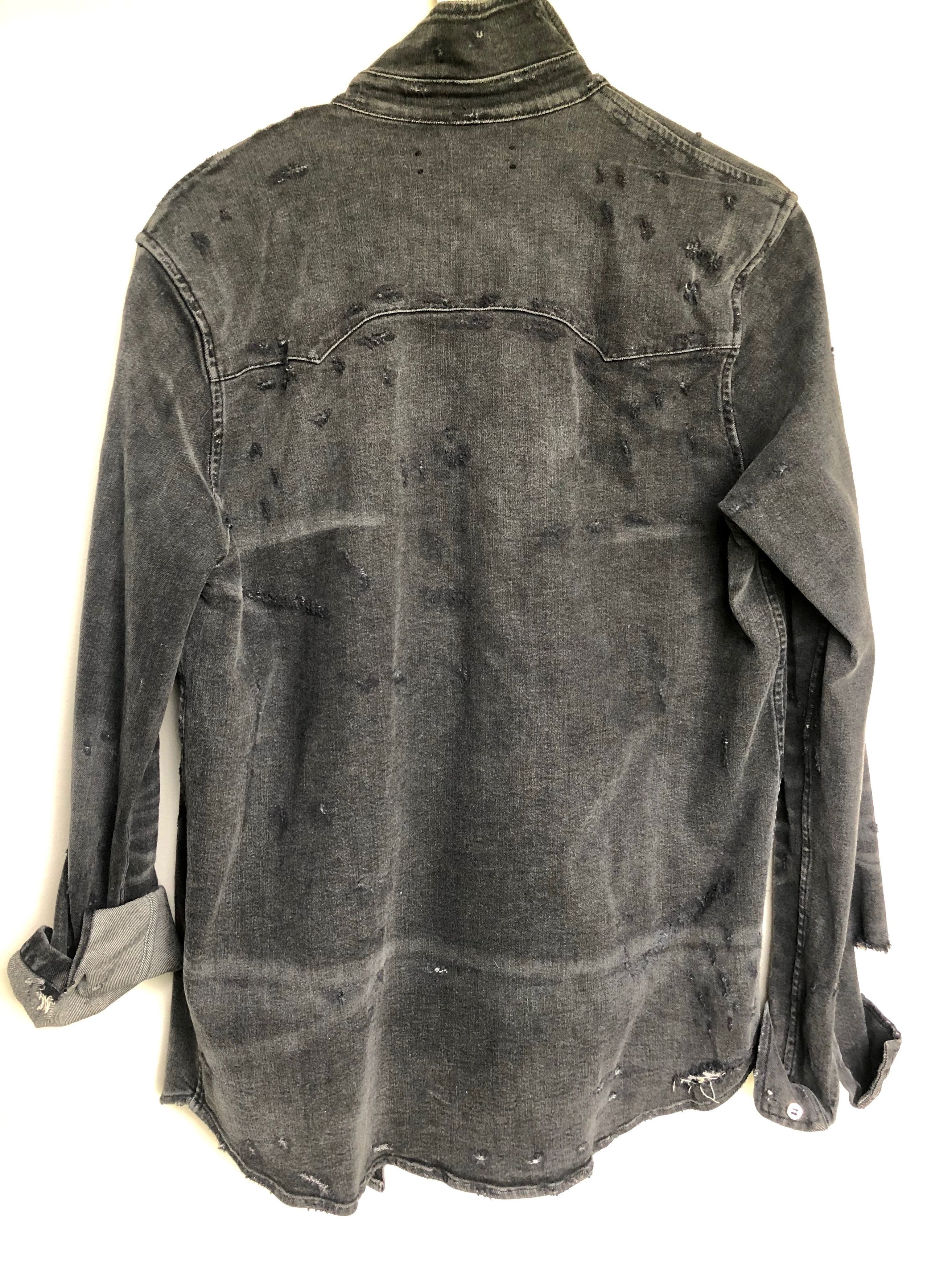 Amiri Amiri Denim Jacket Black Size US M / EU 48-50 / 2 - 2 Thumbnail