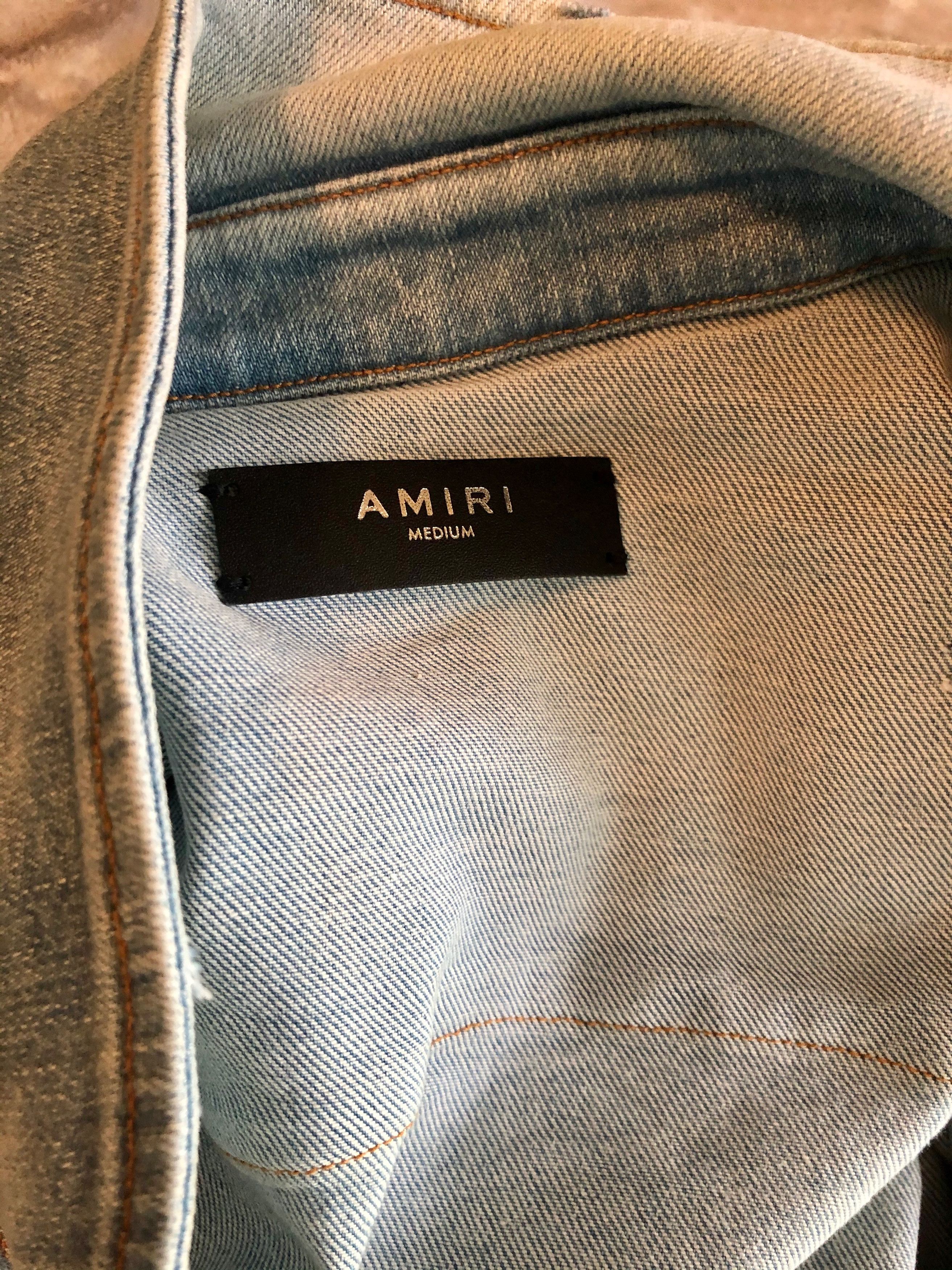 Amiri Amiri Denim Jacket Size US M / EU 48-50 / 2 - 3 Thumbnail