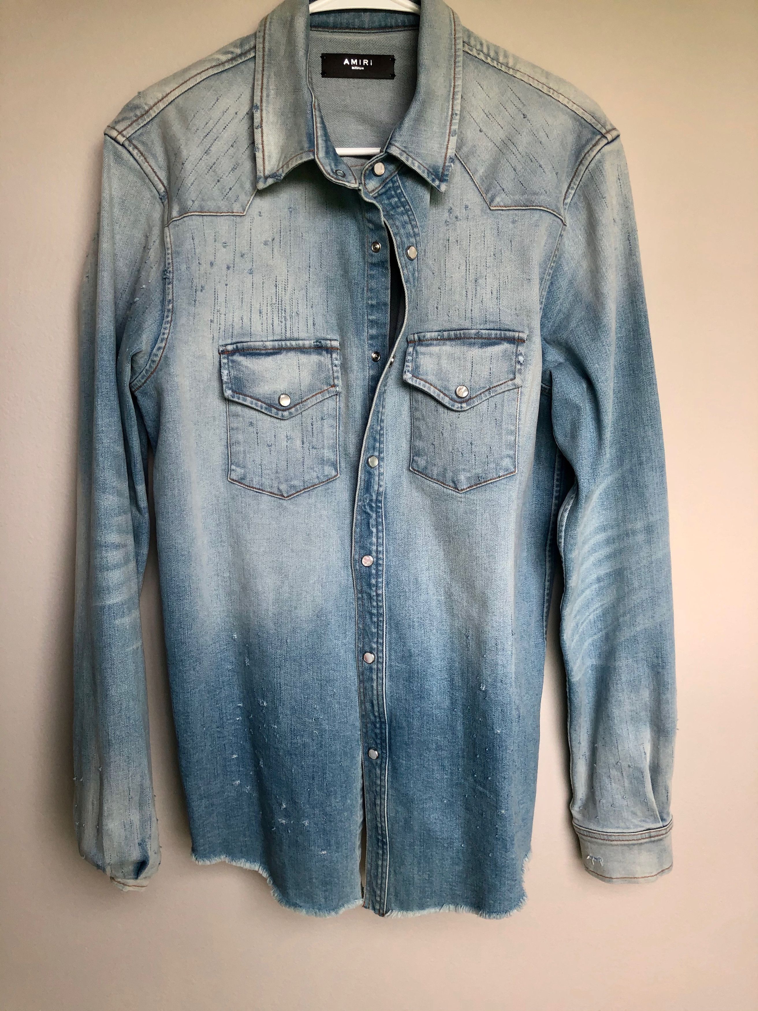 Amiri Amiri Denim Jacket Size US M / EU 48-50 / 2 - 1 Thumbnail