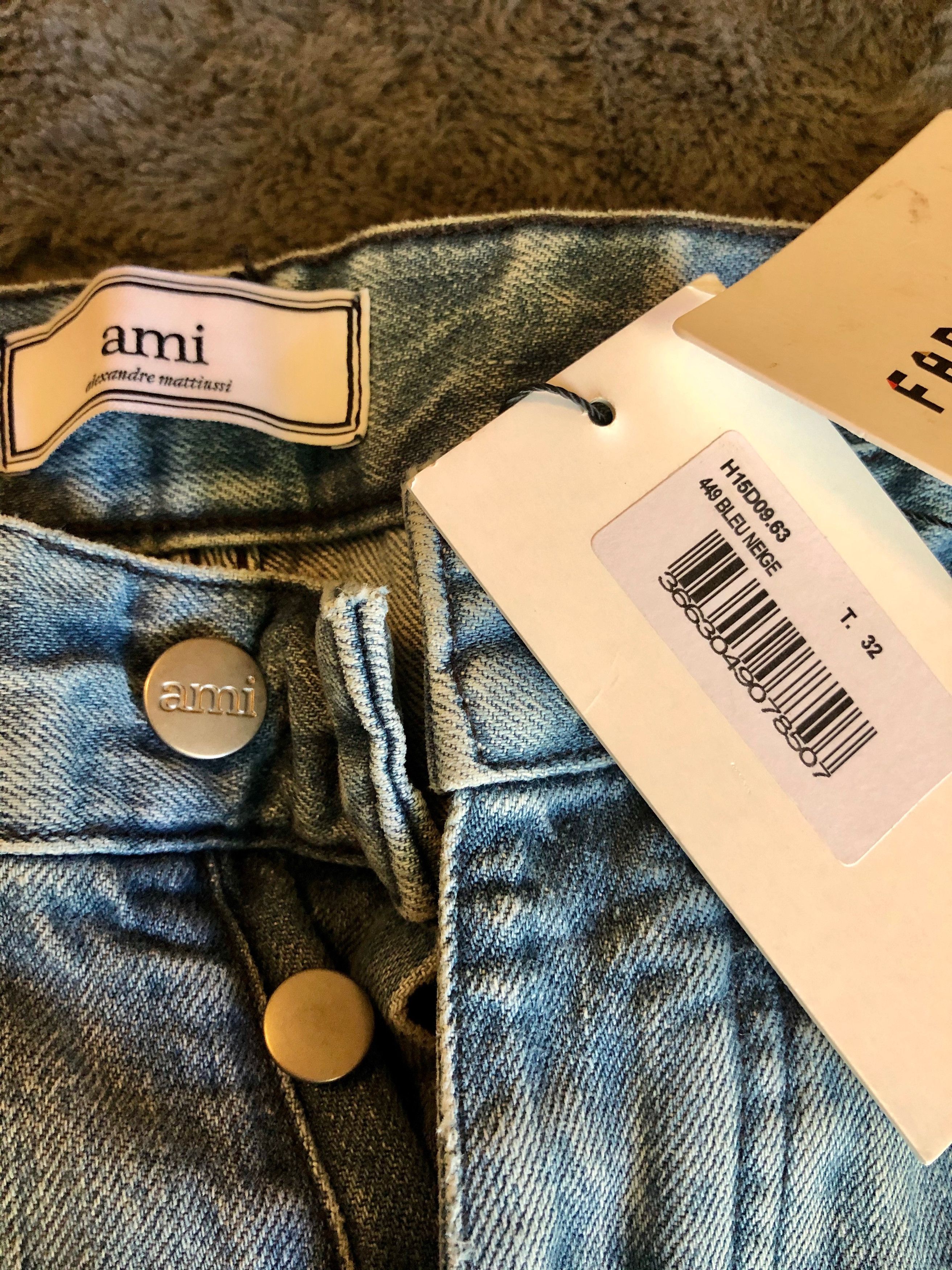 AMI AMI Jeans Blue Size US 32 / EU 48 - 3 Thumbnail