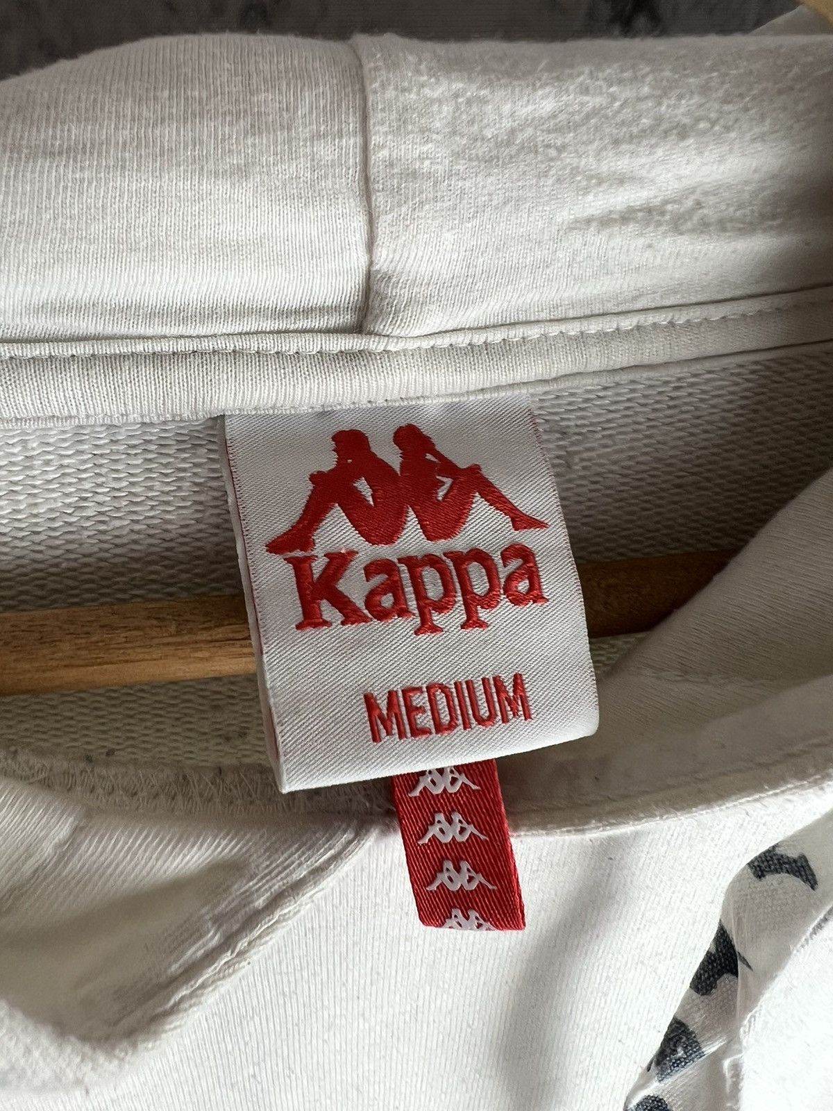 Kappa Kappa embroidered multi logo hoodie Size US M / EU 48-50 / 2 - 3 Thumbnail
