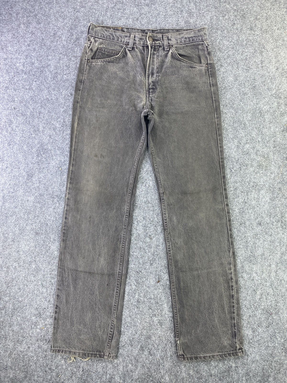Levi's Vintage Levis 505 Sun Faded Black Jeans 31x32 - J741 Size US 31 - 1 Thumbnail