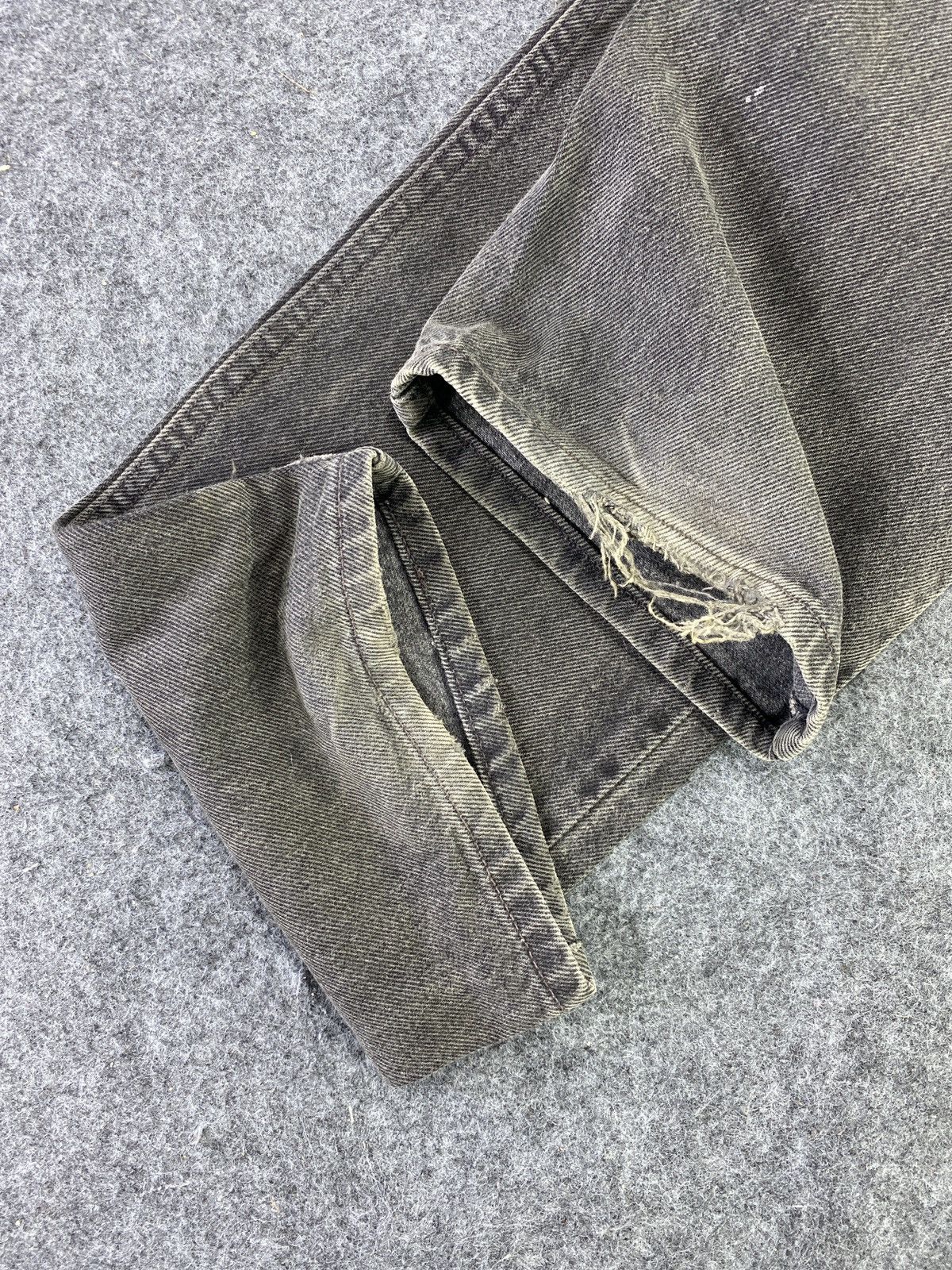 Levi's Vintage Levis 505 Sun Faded Black Jeans 31x32 - J741 Size US 31 - 8 Thumbnail