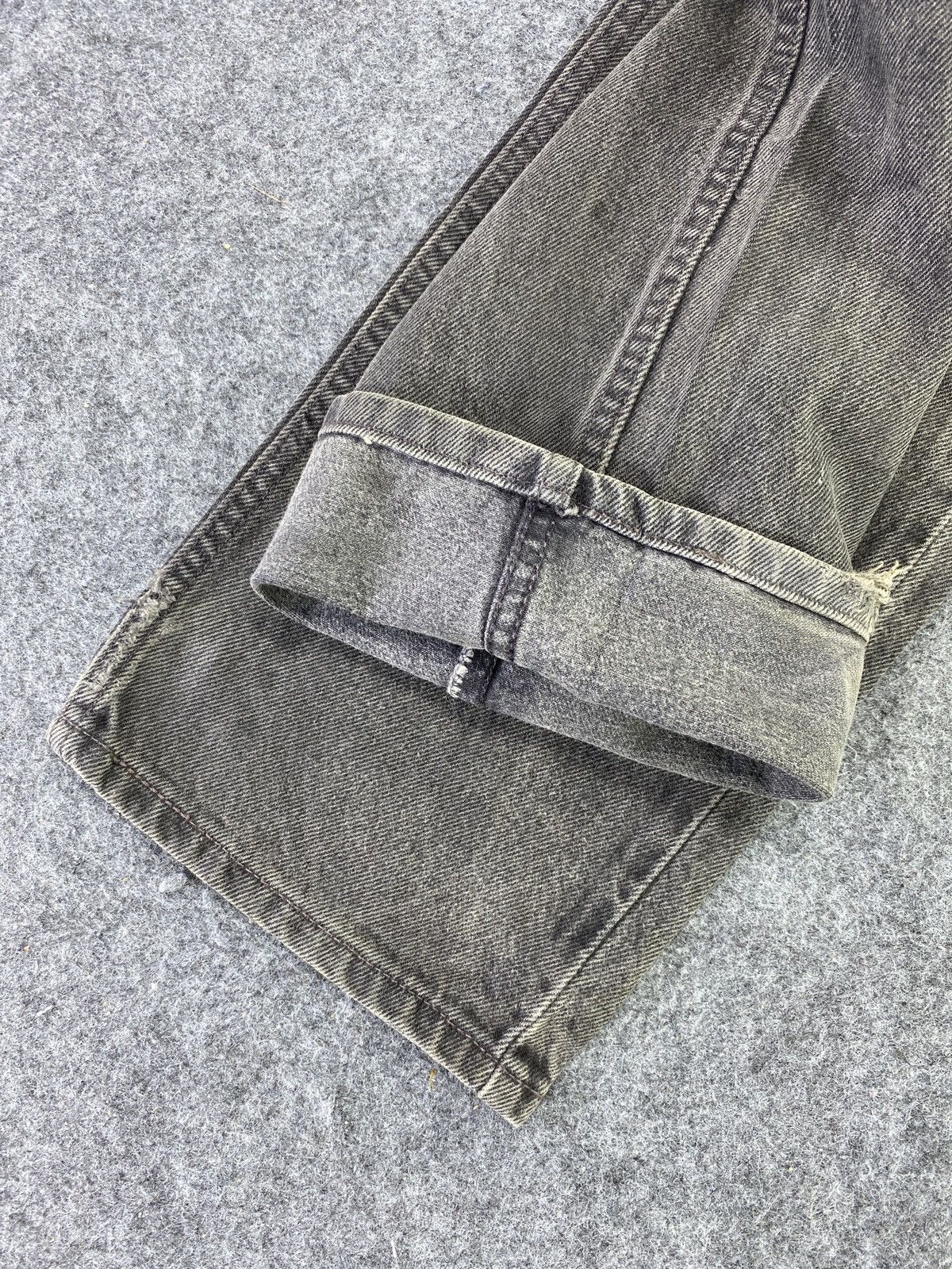 Levi's Vintage Levis 505 Sun Faded Black Jeans 31x32 - J741 Size US 31 - 7 Thumbnail