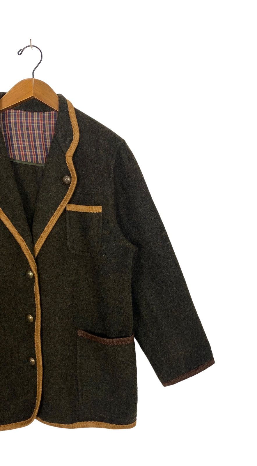 Stephan Schneider Rare‼️ Vintage Schneiders Salzburg Wool Sport Coat Size L / US 10 / IT 46 - 3 Thumbnail