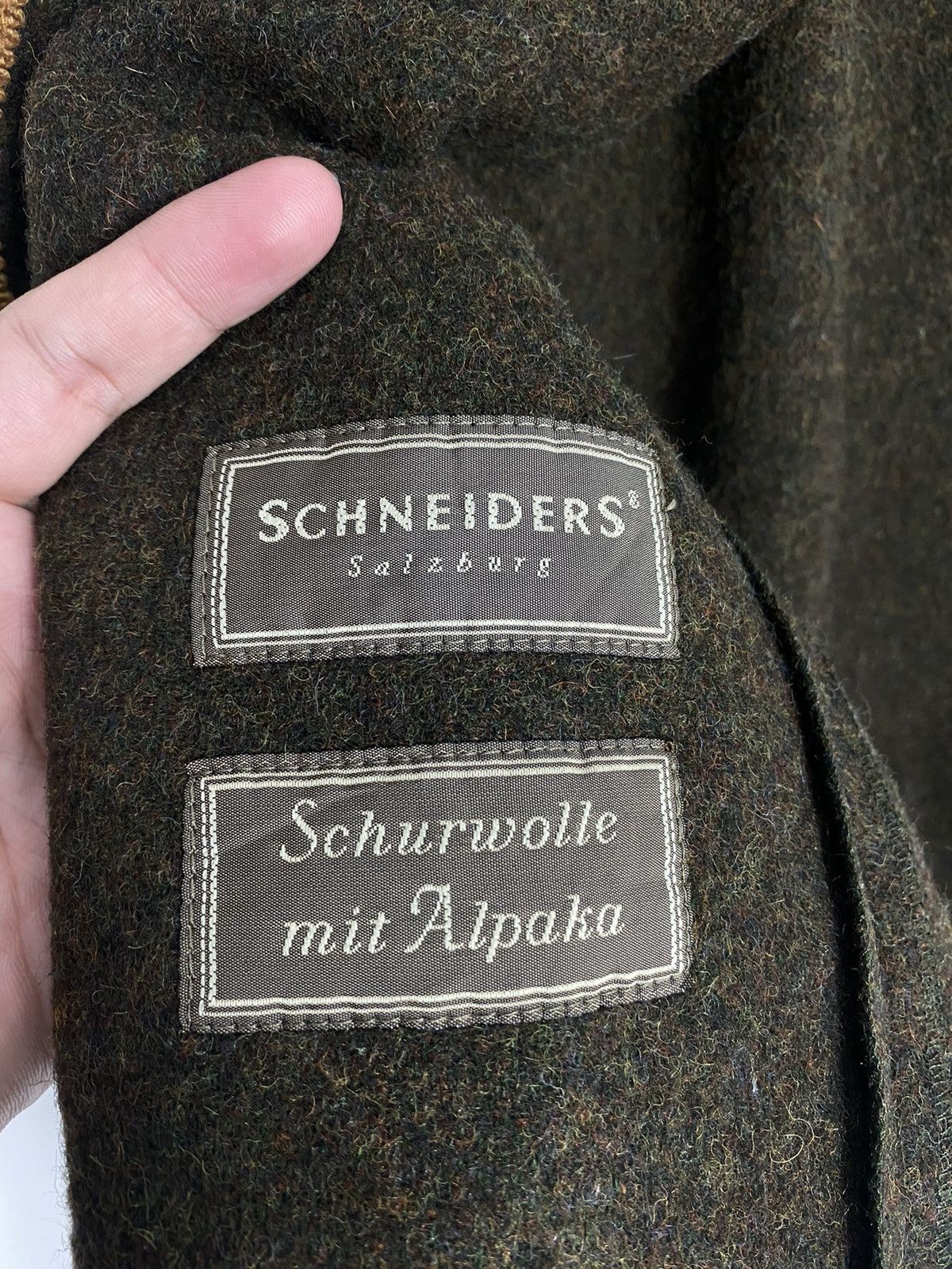 Stephan Schneider Rare‼️ Vintage Schneiders Salzburg Wool Sport Coat Size L / US 10 / IT 46 - 5 Thumbnail