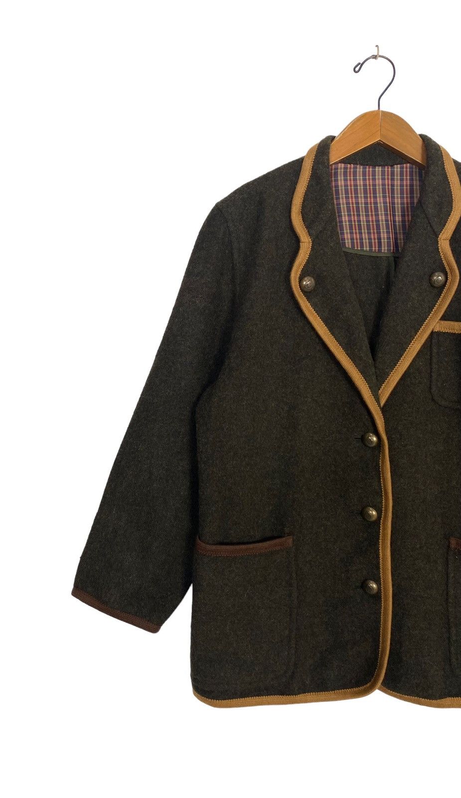 Stephan Schneider Rare‼️ Vintage Schneiders Salzburg Wool Sport Coat Size L / US 10 / IT 46 - 2 Thumbnail