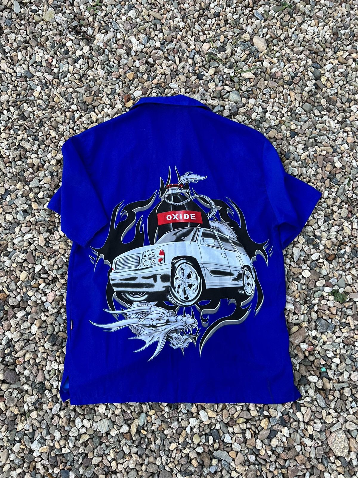 Other Vintage racing rap moto button up shirt Size US XXL / EU 58 / 5 - 2 Thumbnail