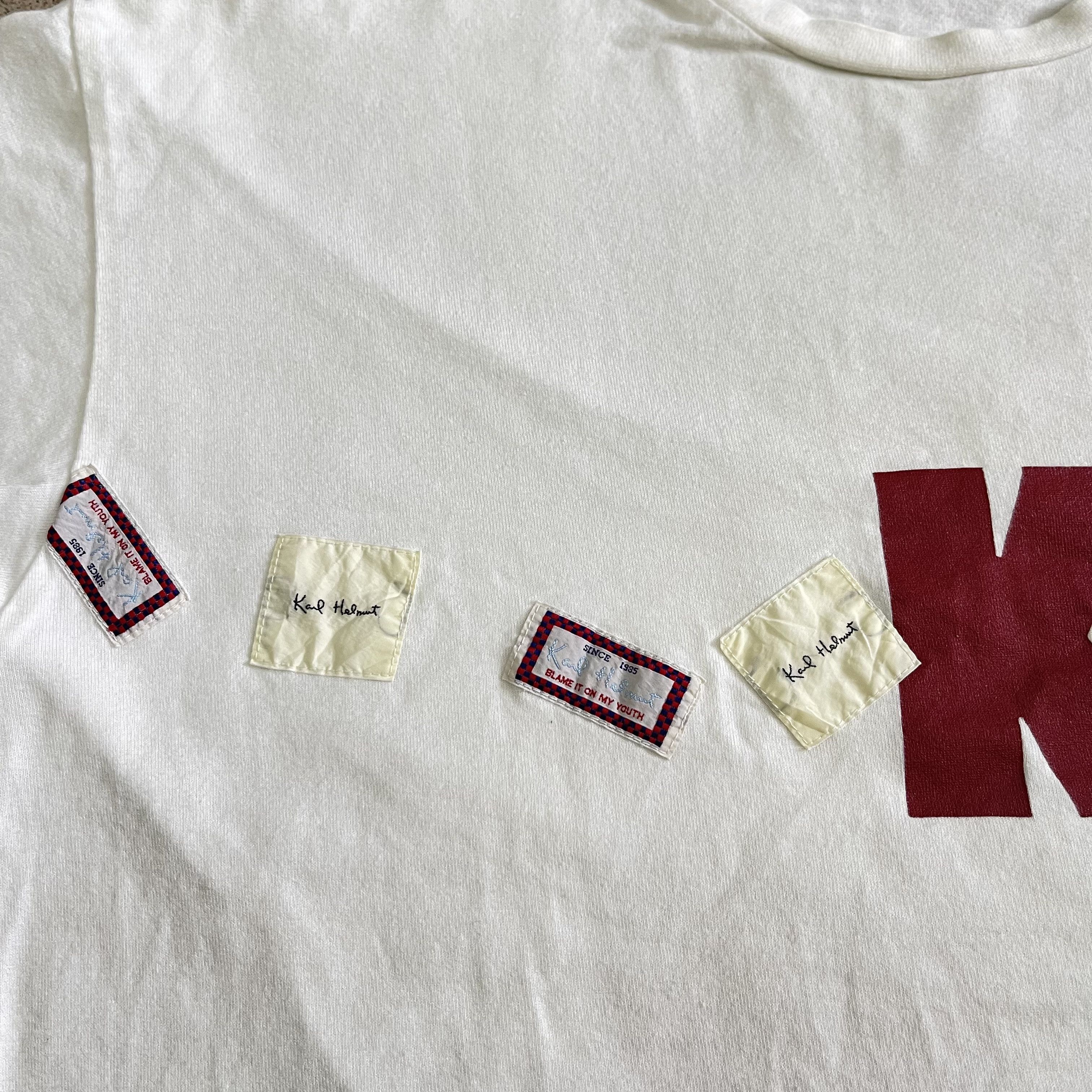 Designer × Karl Helmut Karl Helmut T Shirt Size US M / EU 48-50 / 2 - 5 Thumbnail