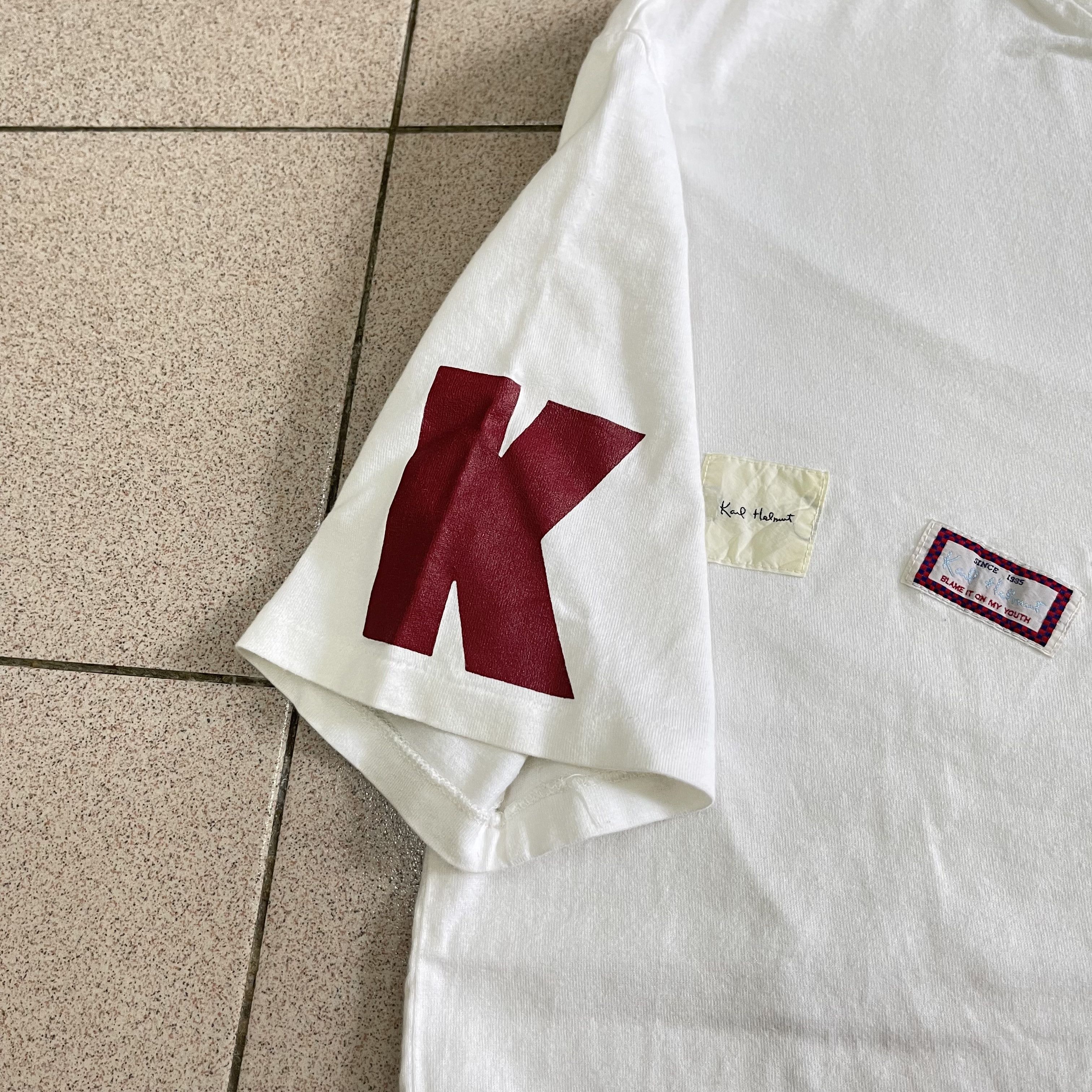 Designer × Karl Helmut Karl Helmut T Shirt Size US M / EU 48-50 / 2 - 7 Thumbnail