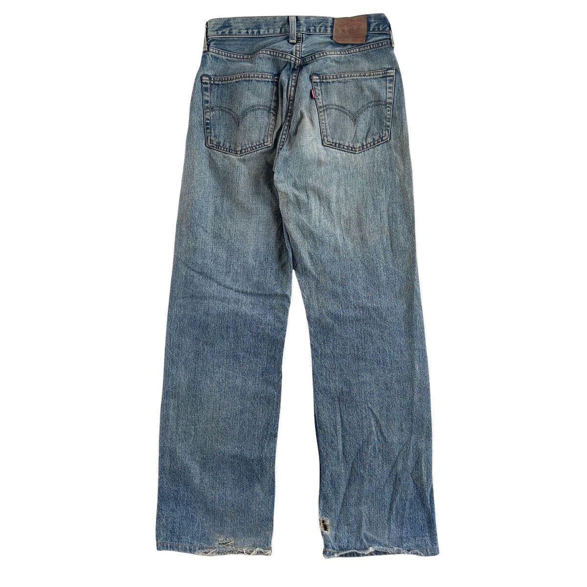 Levi's × Levi's Vintage Clothing × Vintage Vintage 90s Levi’s 503 Charcoal Washed Denim Jeans Size US 29 - 5 Thumbnail