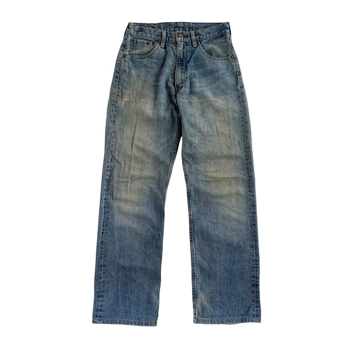 Levi's × Levi's Vintage Clothing × Vintage Vintage 90s Levi’s 503 Charcoal Washed Denim Jeans Size US 29 - 1 Thumbnail