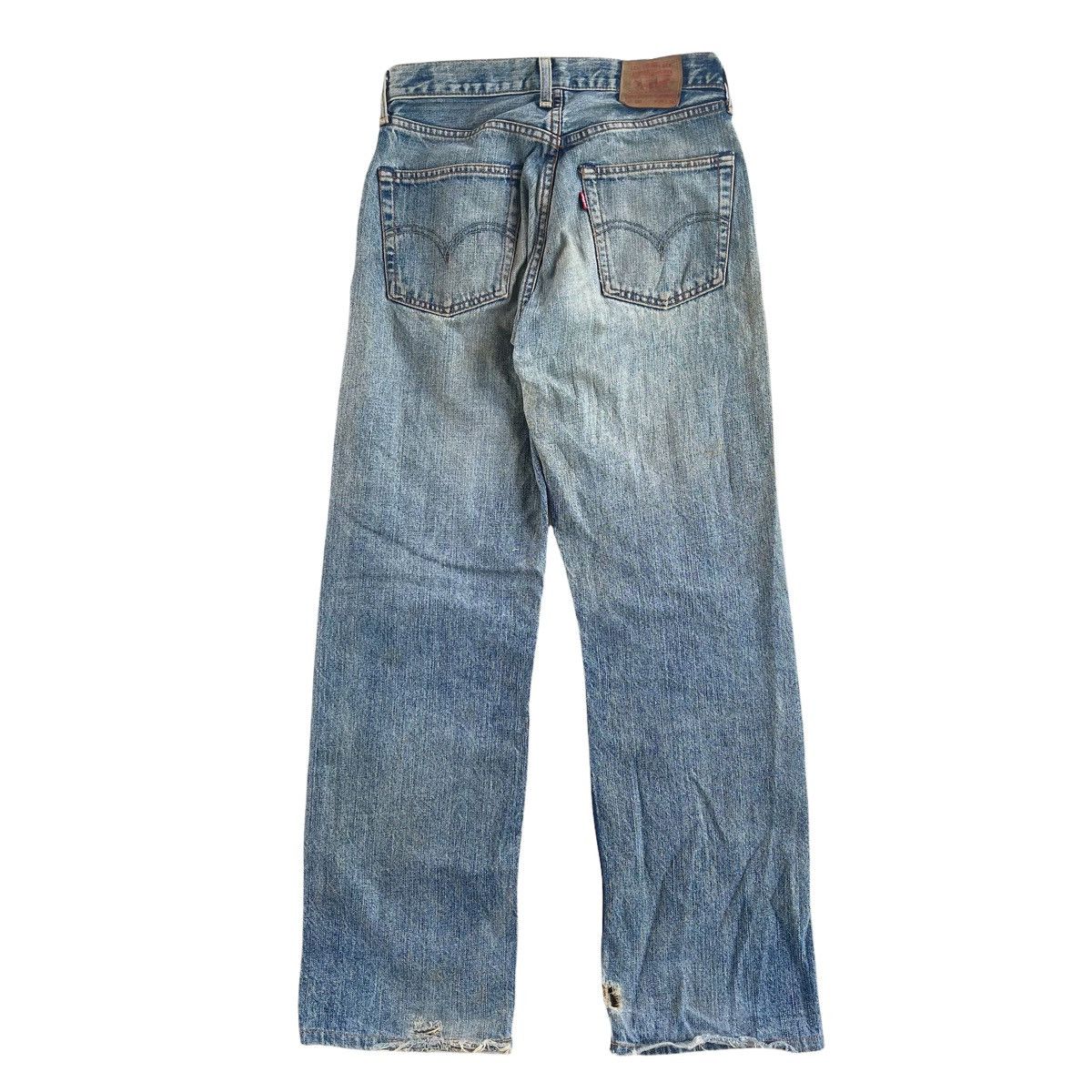 Levi's × Levi's Vintage Clothing × Vintage Vintage 90s Levi’s 503 Charcoal Washed Denim Jeans Size US 29 - 9 Thumbnail