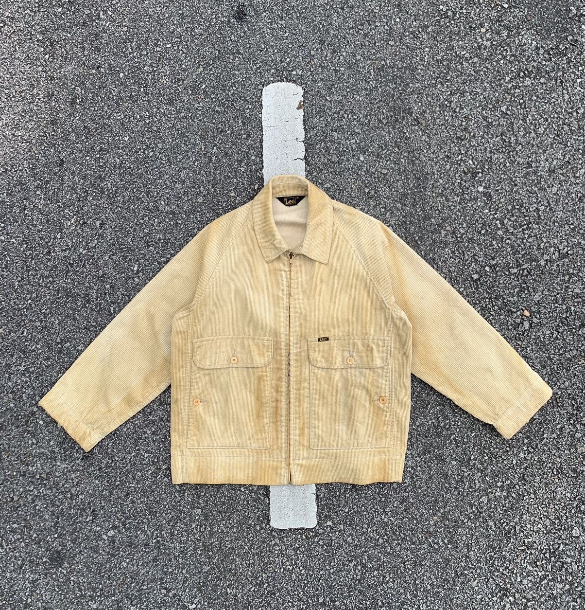 Vintage 🪖Vintage LEE M.R Corduroy Khaki Style Jacket (Woman) Size US S / EU 44-46 / 1 - 8 Thumbnail