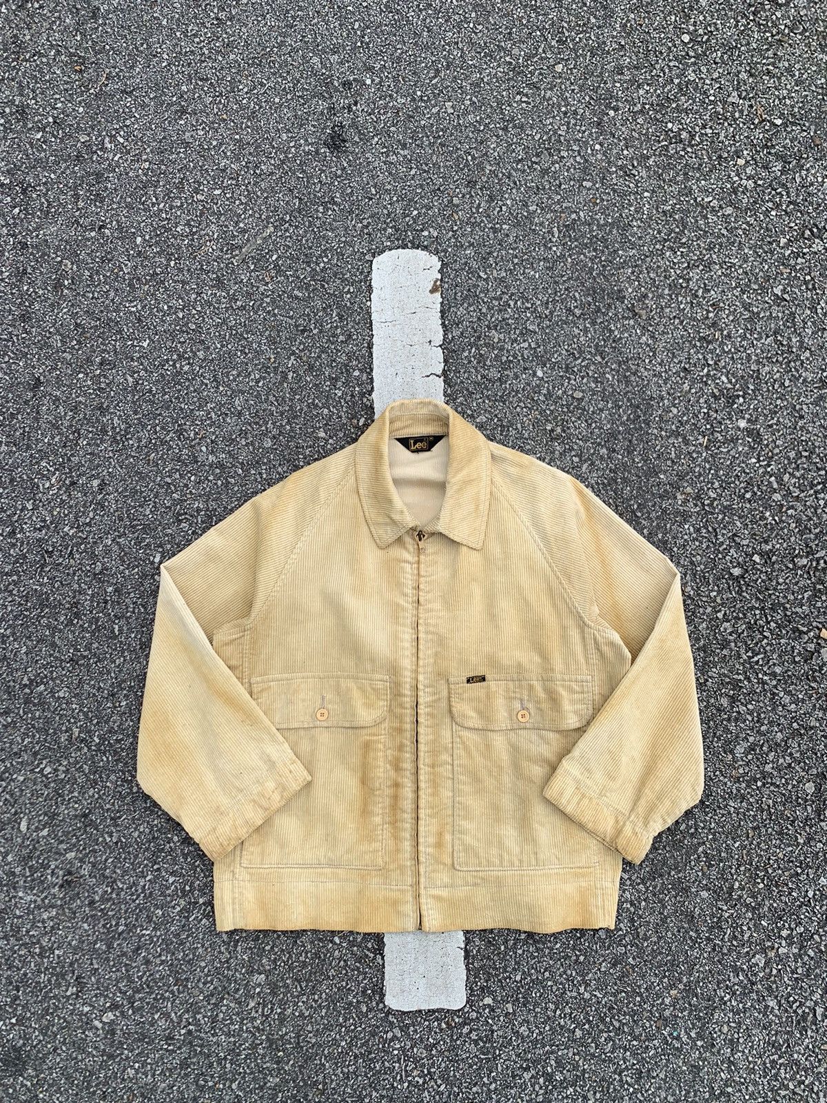 Vintage 🪖Vintage LEE M.R Corduroy Khaki Style Jacket (Woman) Size US S / EU 44-46 / 1 - 5 Thumbnail