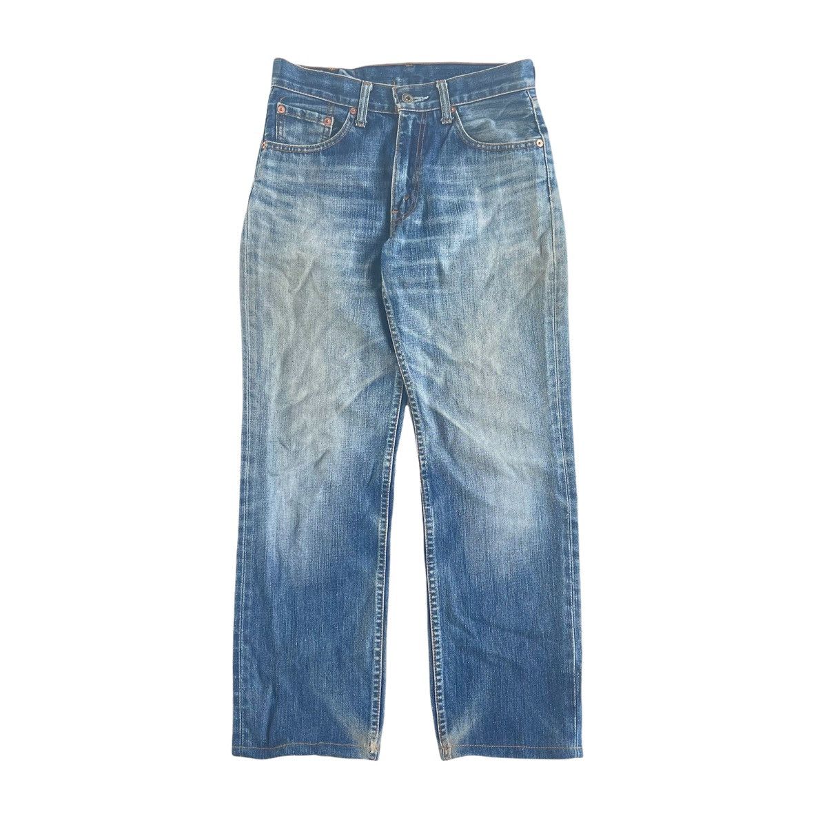 Levi's × Levi's Vintage Clothing × Vintage 90s Levi’s 502 Washed Distressed Denim Jeans 29x33 Size US 29 - 1 Thumbnail
