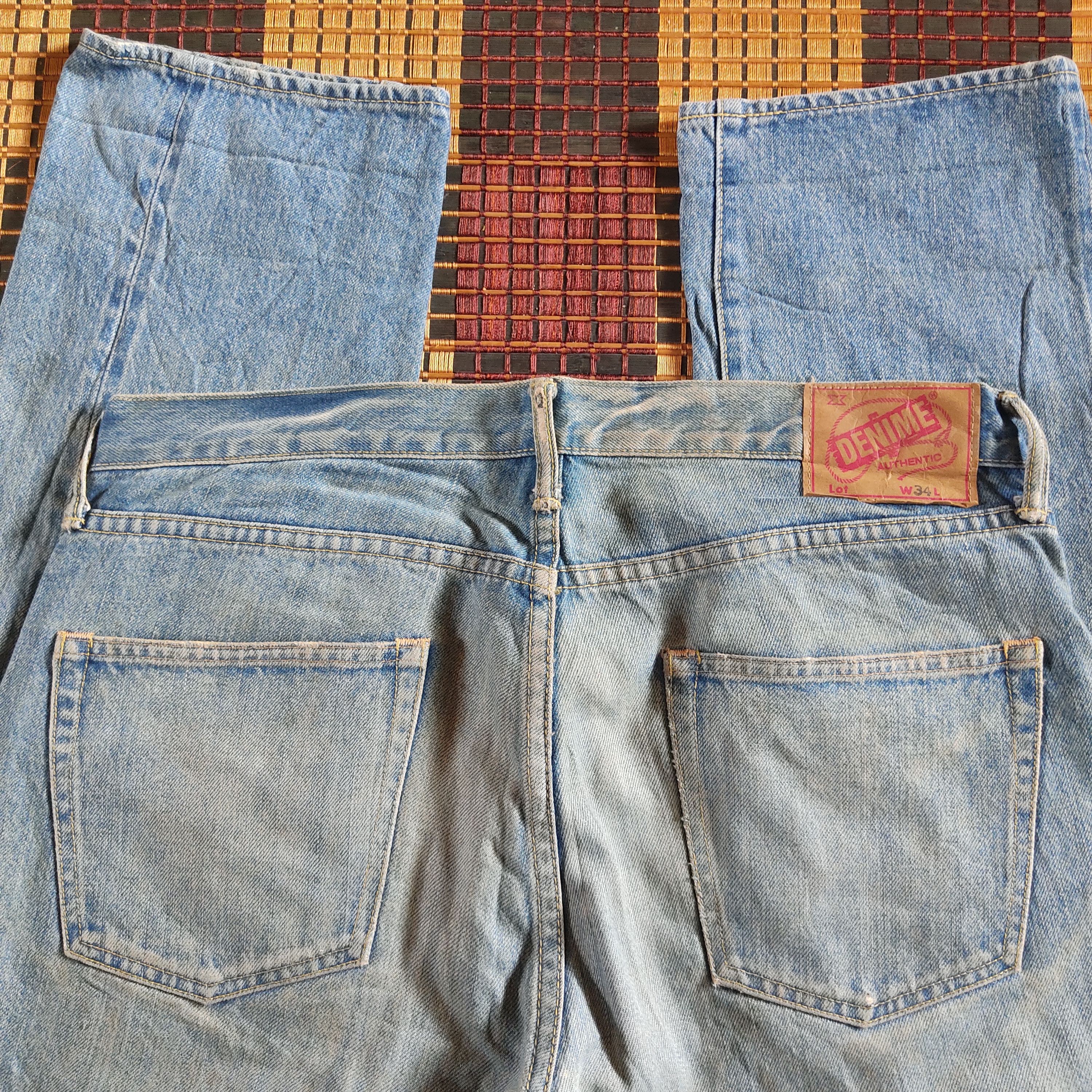 Denime × Japanese Brand Vintage Denime Selvedge Jeans Size US 36 / EU 52 - 2 Thumbnail