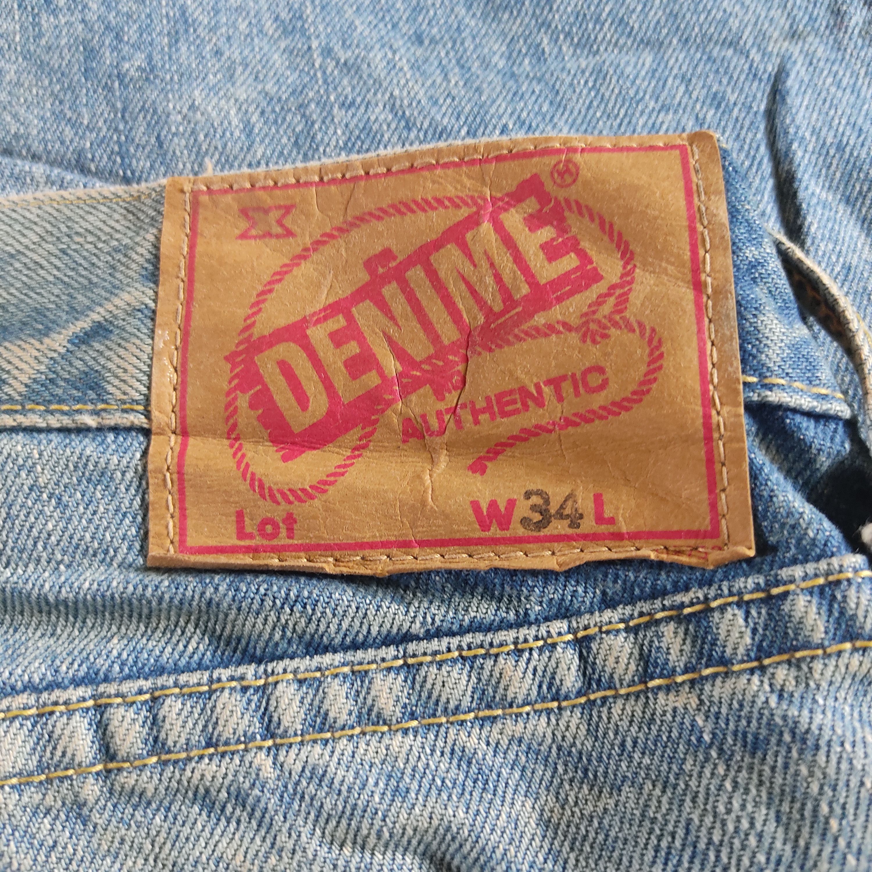 Denime × Japanese Brand Vintage Denime Selvedge Jeans Size US 36 / EU 52 - 6 Thumbnail