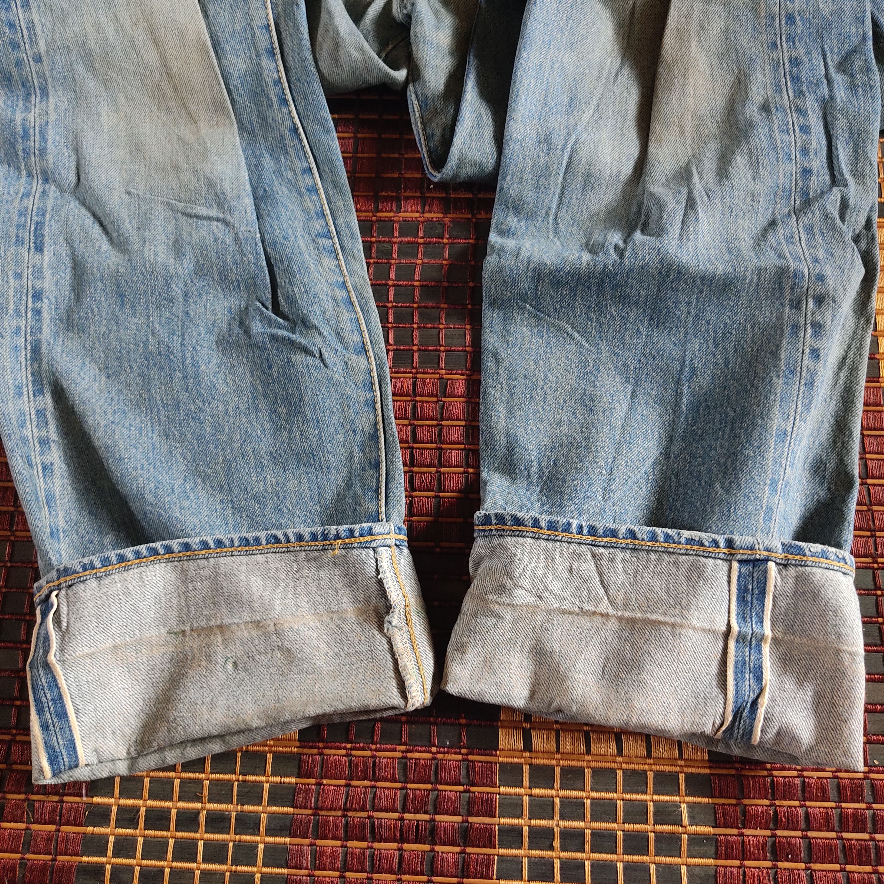 Denime × Japanese Brand Vintage Denime Selvedge Jeans Size US 36 / EU 52 - 4 Thumbnail