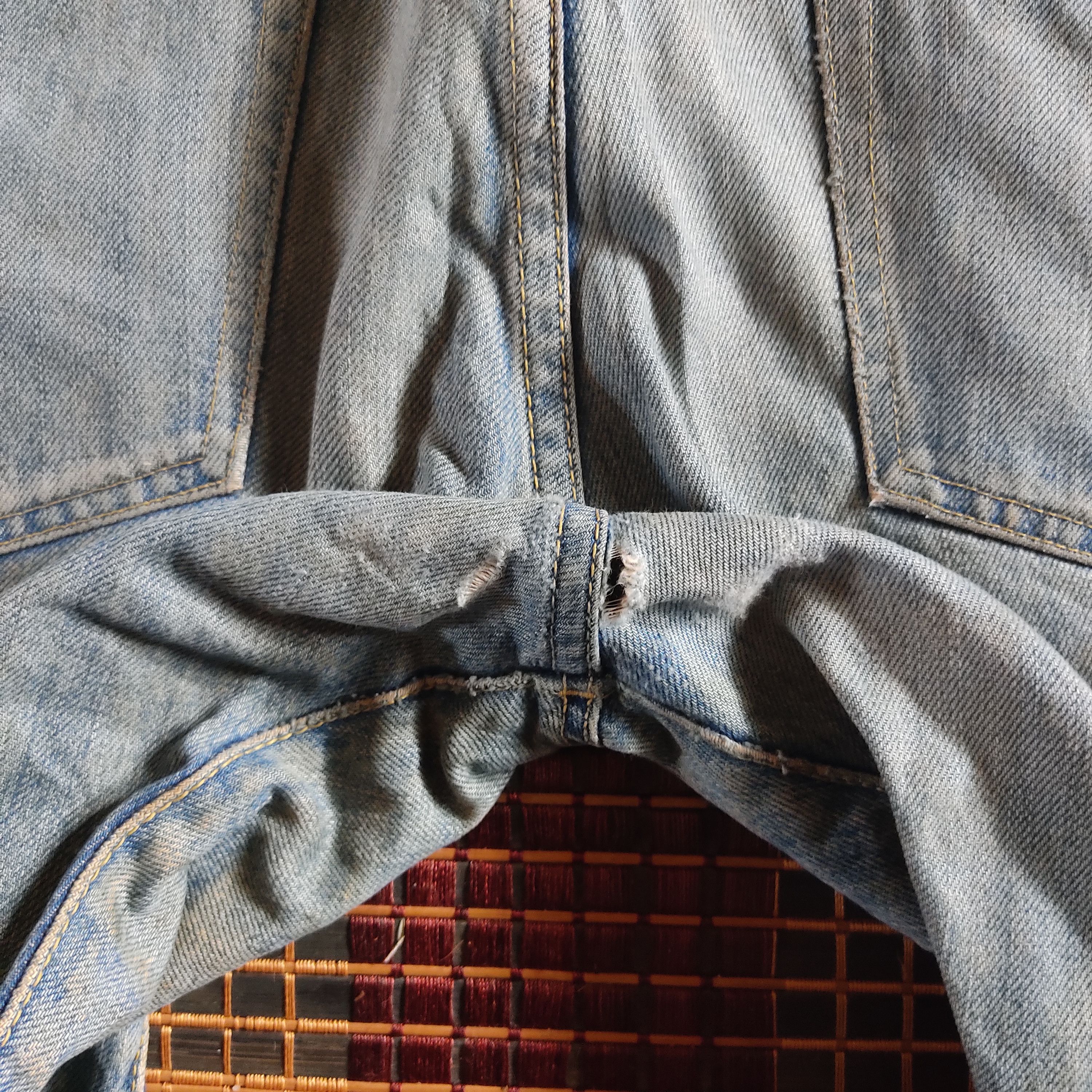 Denime × Japanese Brand Vintage Denime Selvedge Jeans Size US 36 / EU 52 - 3 Thumbnail