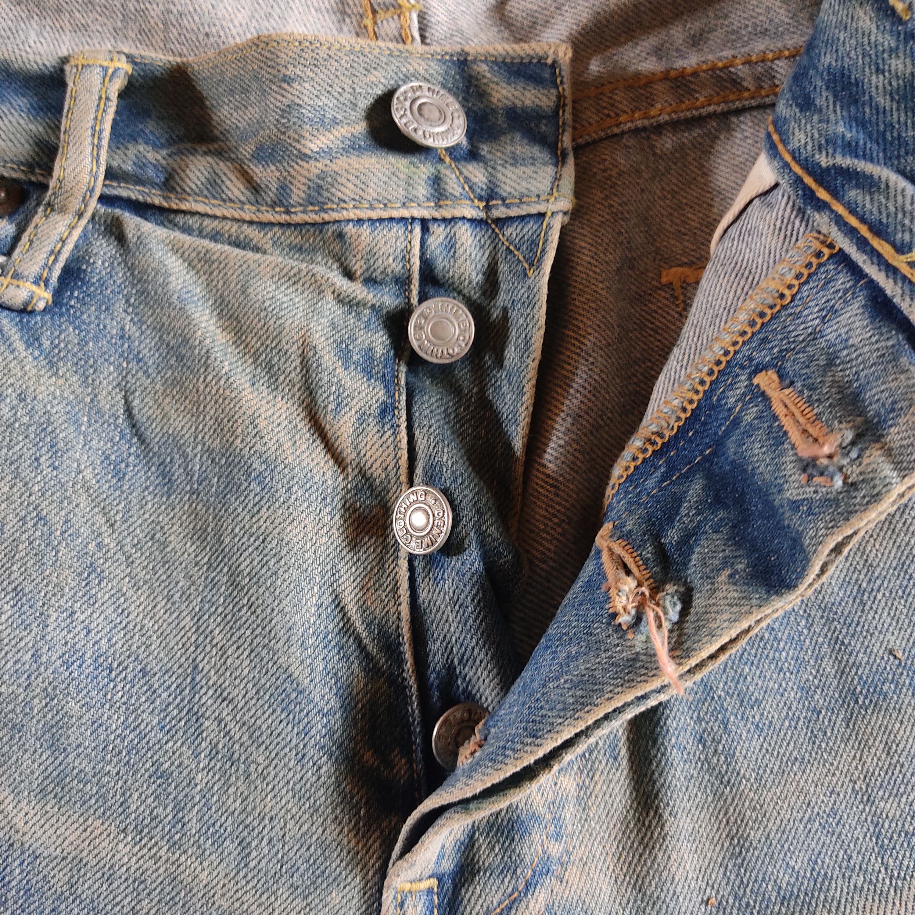 Denime × Japanese Brand Vintage Denime Selvedge Jeans Size US 36 / EU 52 - 5 Thumbnail