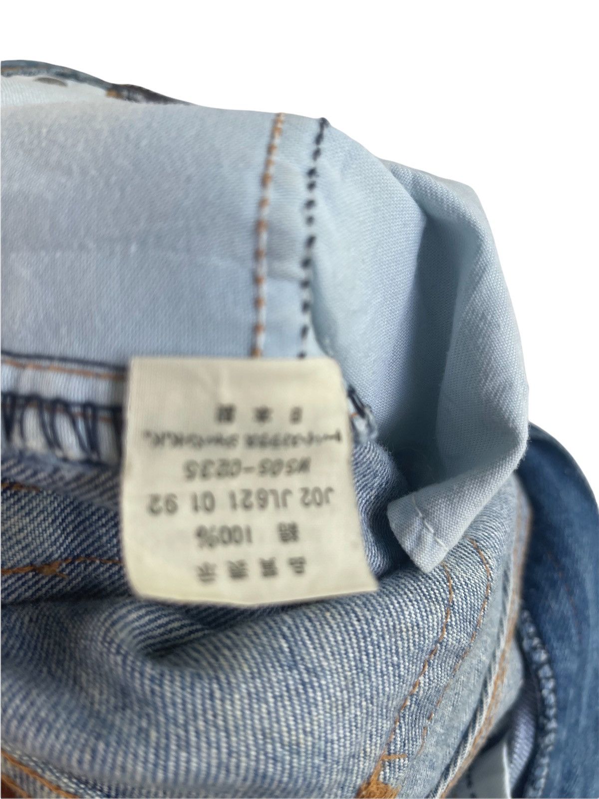 Levi's × Levi's Vintage Clothing × Vintage Vintage 90s Levis Washed Denim Jeans Size US 28 / EU 44 - 9 Thumbnail