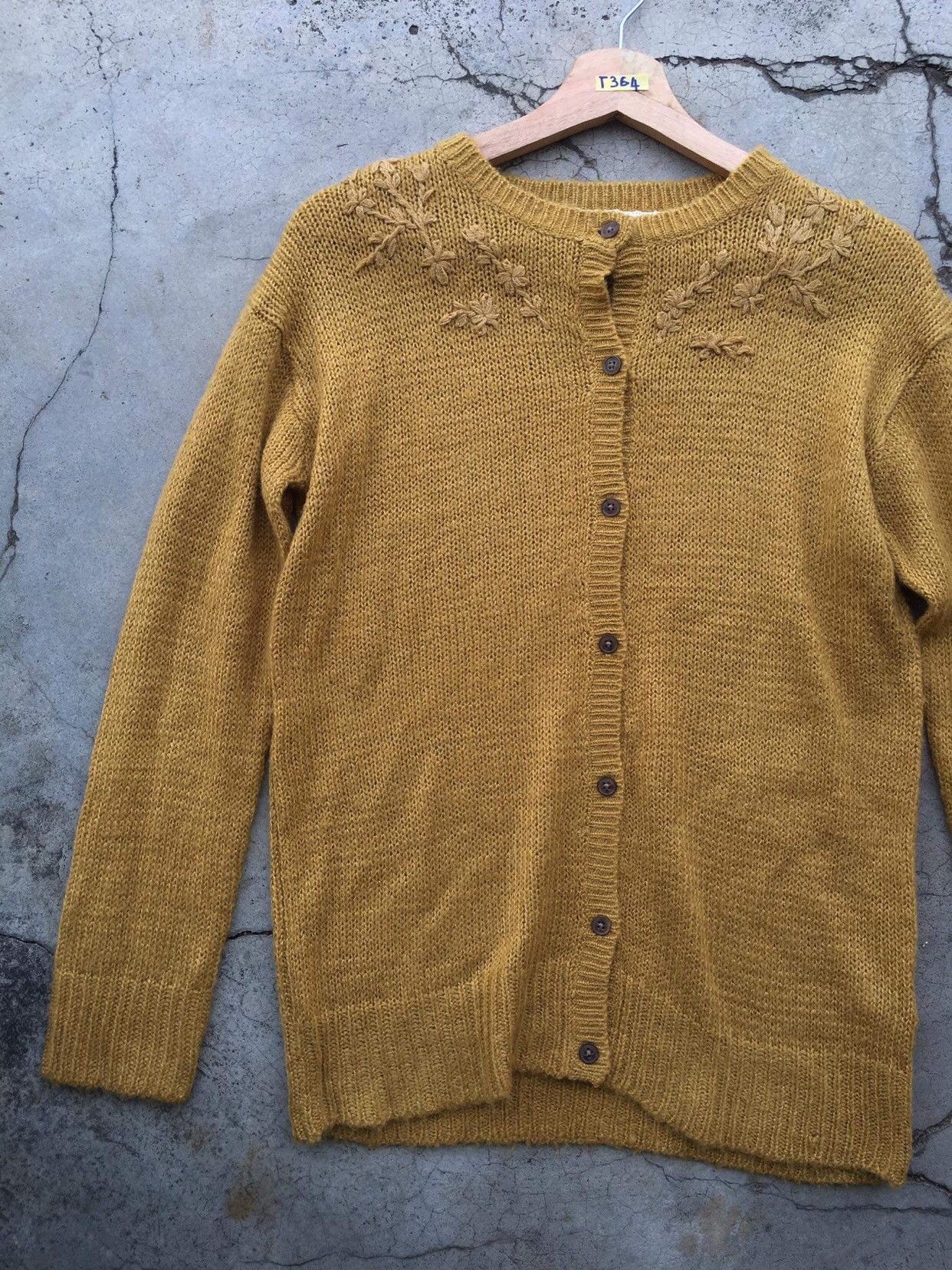 Vintage 🔴Japanese HO JEAM Pullover Knitting Cardigan Pattern Size US S / EU 44-46 / 1 - 4 Thumbnail