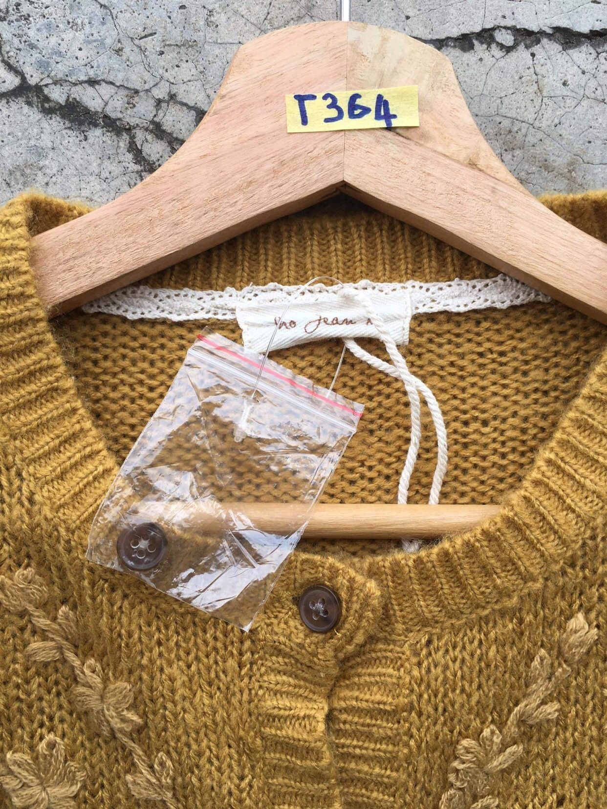 Vintage 🔴Japanese HO JEAM Pullover Knitting Cardigan Pattern Size US S / EU 44-46 / 1 - 7 Thumbnail