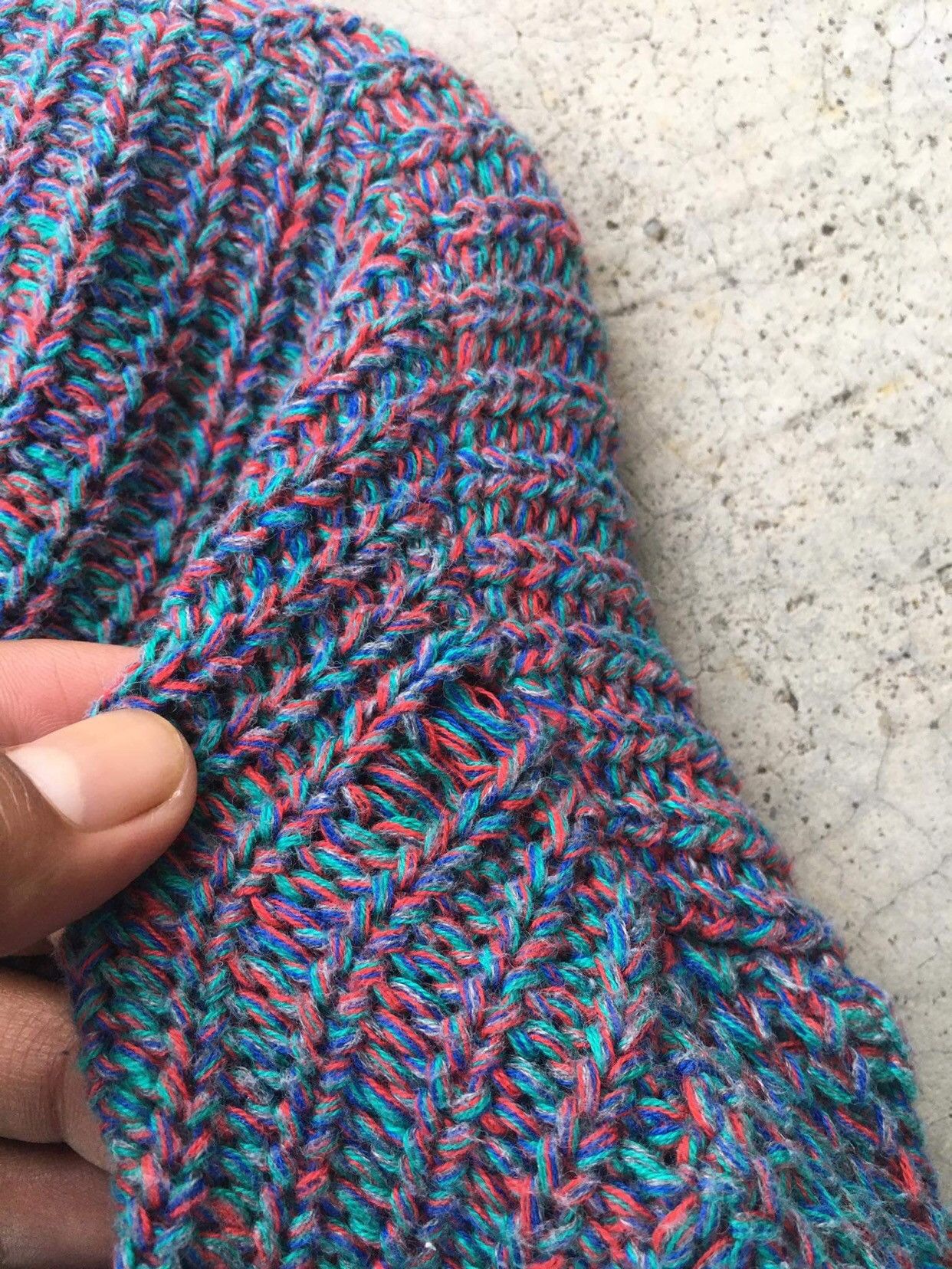 American Apparel × Homespun Knitwear 🔴Vintage AMERICAN APPAREL HandKnit Pullover Made In USA Size US XS / EU 42 / 0 - 13 Thumbnail
