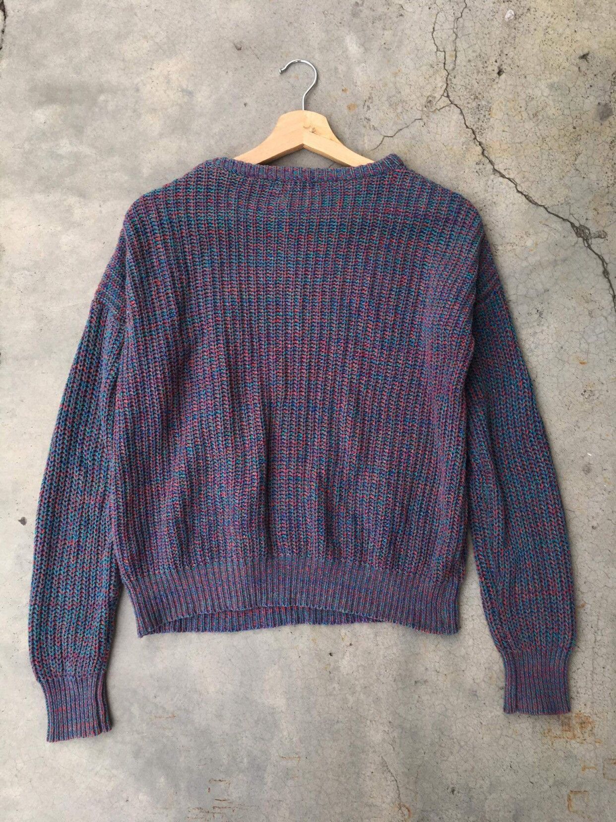 American Apparel × Homespun Knitwear 🔴Vintage AMERICAN APPAREL HandKnit Pullover Made In USA Size US XS / EU 42 / 0 - 11 Thumbnail