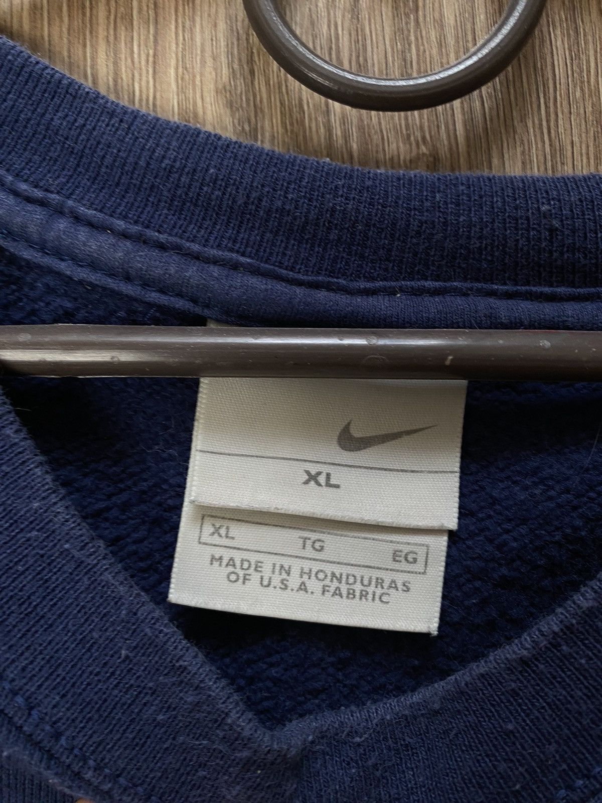 Vintage Vintage Nike Big Logo Swoosh Size US XL / EU 56 / 4 - 3 Thumbnail