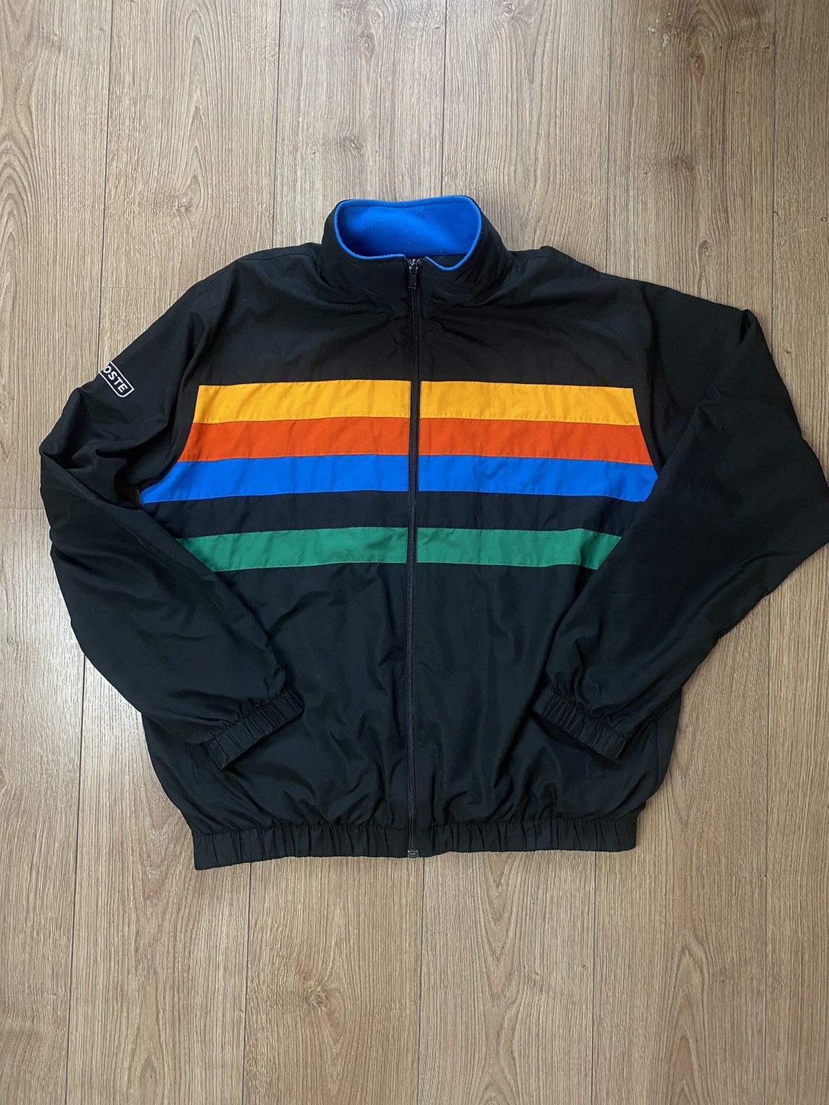 Lacoste Vintage Lacoste Zip Jacket Size US L / EU 52-54 / 3 - 1 Thumbnail