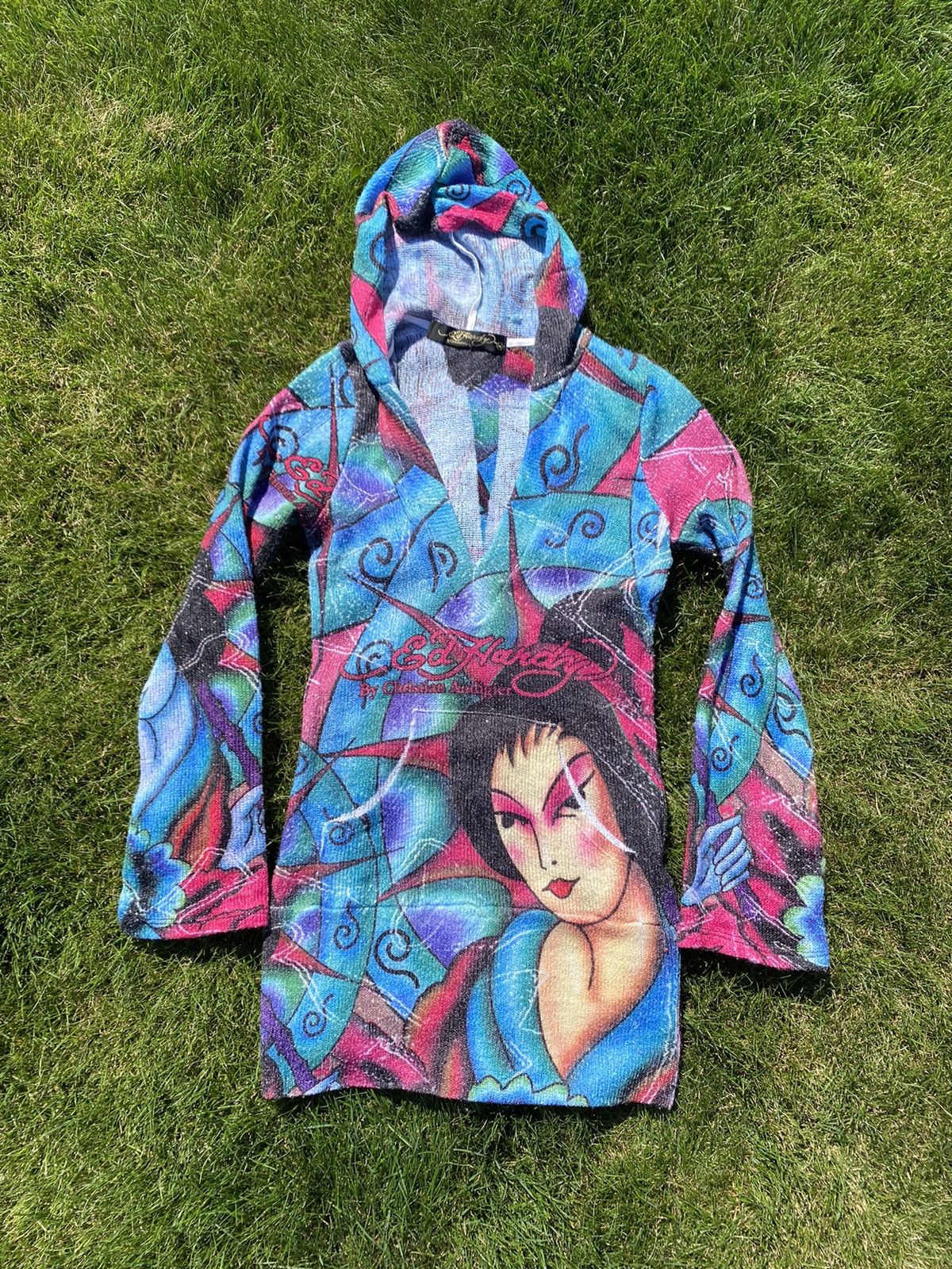 Ed Hardy Ed Hardy women’s Japanese hoodie Size S / US 4 / IT 40 - 1 Thumbnail