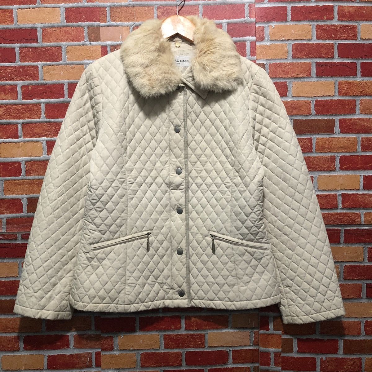 Gerard Darel Paris Quilted Jacket