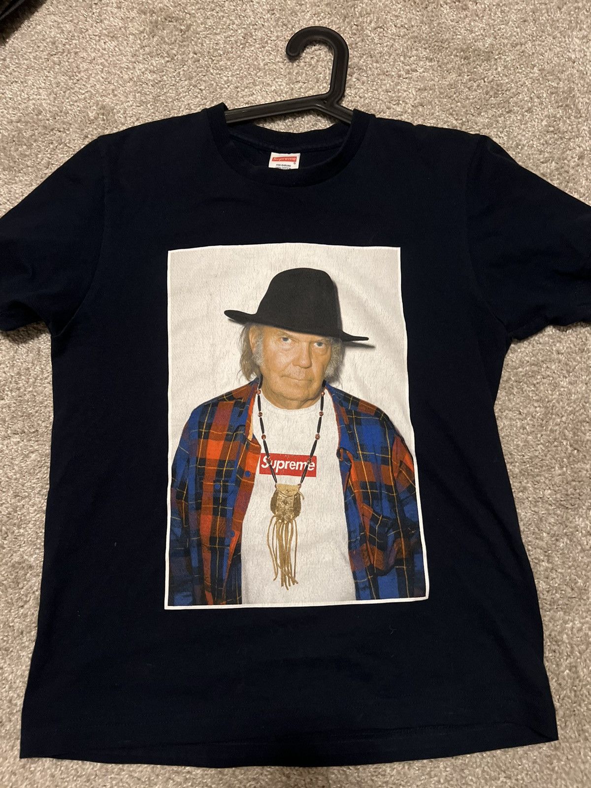 Neil young supreme tee hotsell