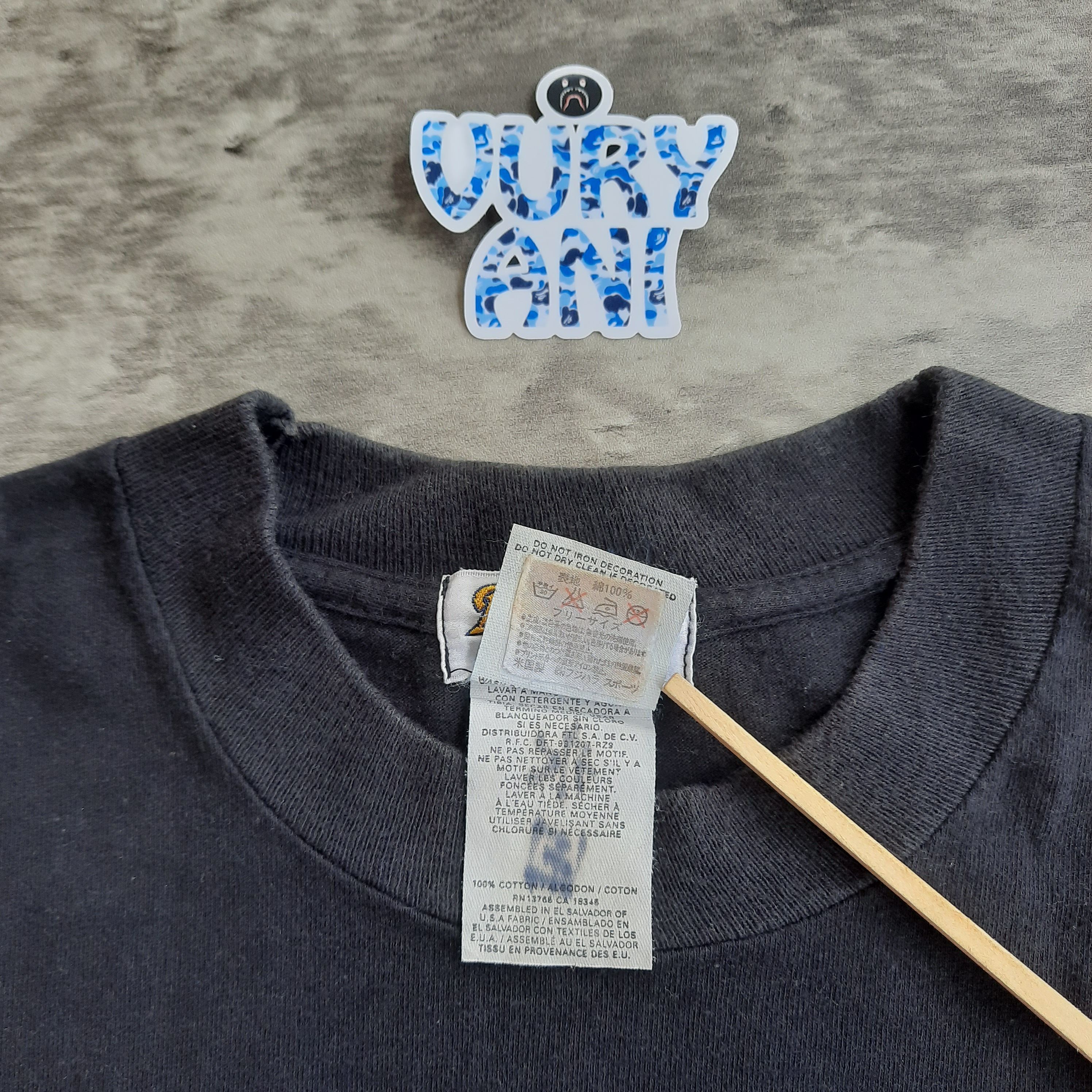 Fruit Of The Loom × Vintage Vintage Orix Blue Wave Ichiro Suzuki Tee Size US L / EU 52-54 / 3 - 3 Thumbnail