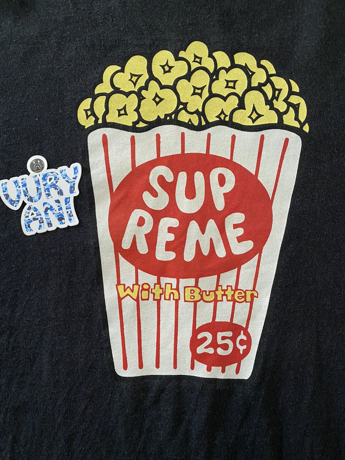Supreme ‼️LAST DROP‼️ Vintage Supreme Popcorn 2003 Tee Size US M / EU 48-50 / 2 - 3 Thumbnail