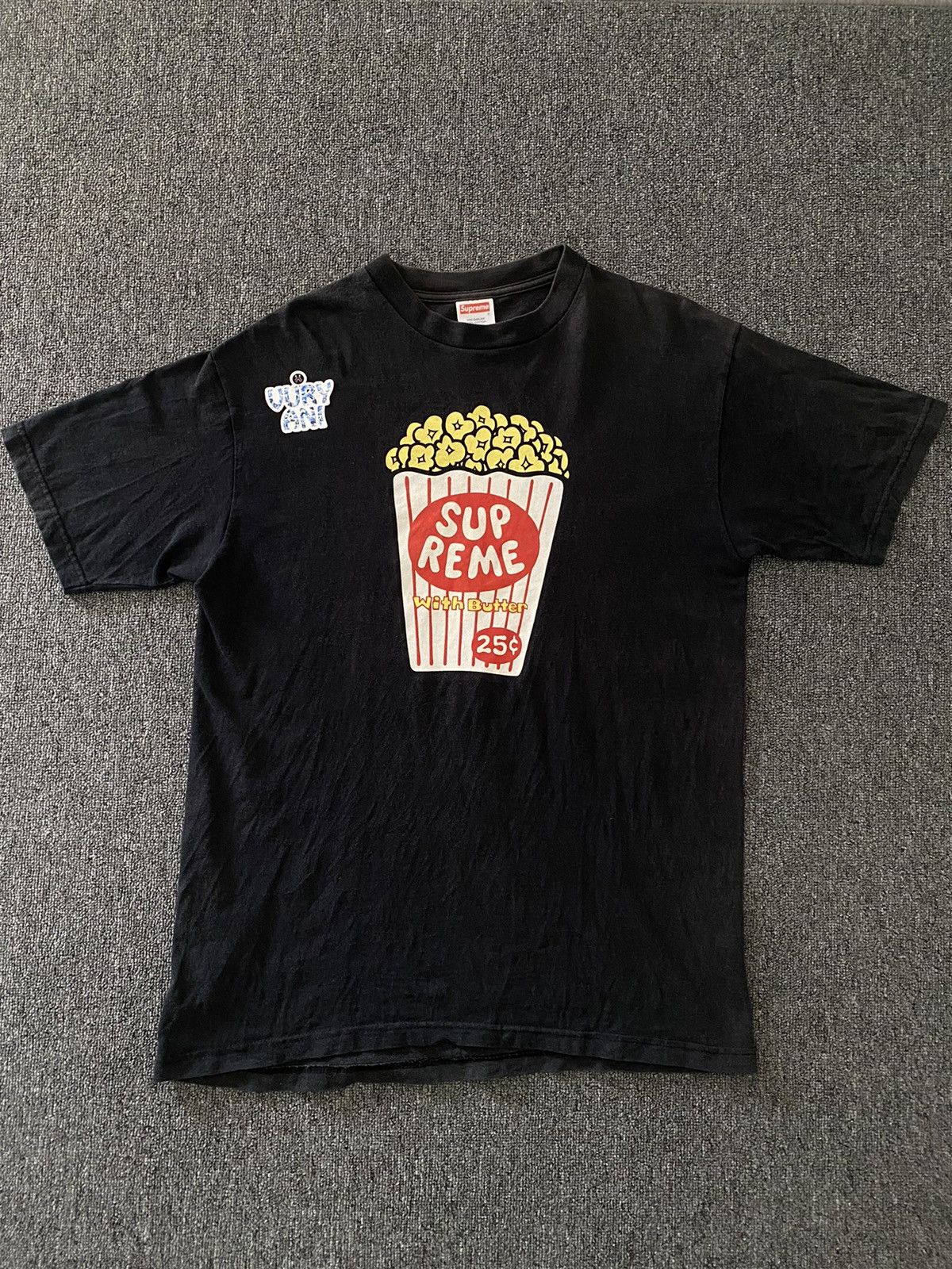 Supreme ‼️LAST DROP‼️ Vintage Supreme Popcorn 2003 Tee | Grailed