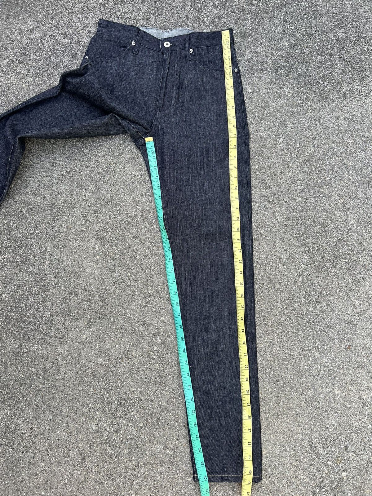 Jil Sander Jil Sander Japanese Fabric Denim Selvedge Jeans Size US 27 - 4 Thumbnail