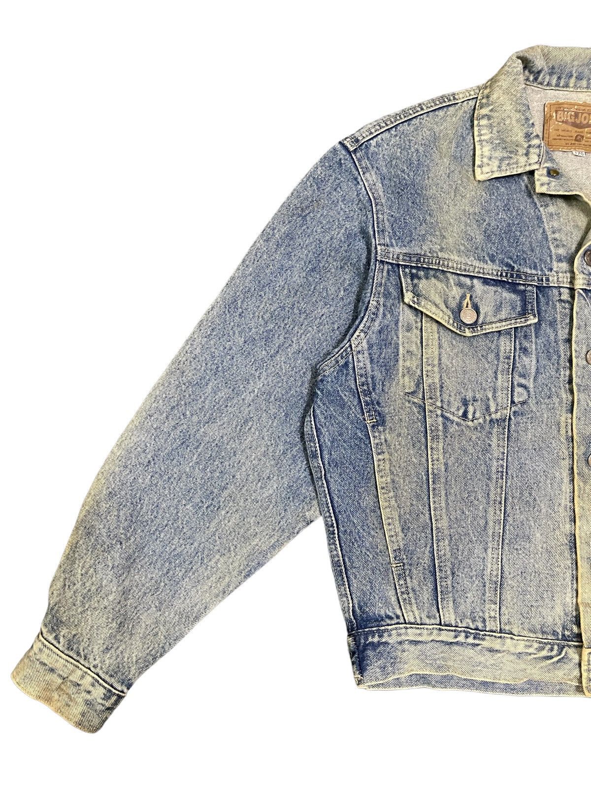 Big John Vintage Big John Acid Wash Style Denim Jacket Size US M / EU 48-50 / 2 - 7 Thumbnail